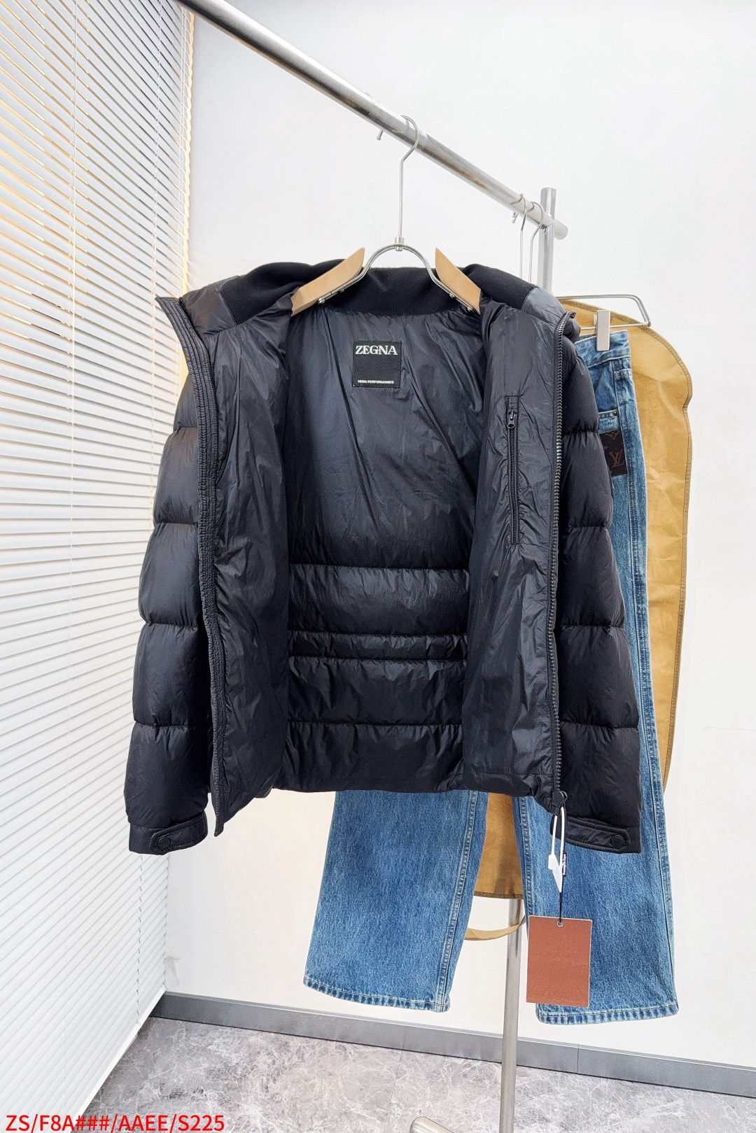 Ermenegildo Zegna Couple Down Jacket White Duck Down S-m-xxxl