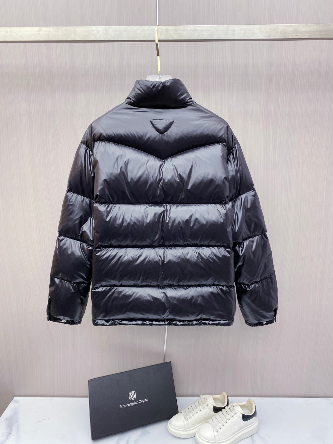 Prada Down Jacket White Duck Down 56