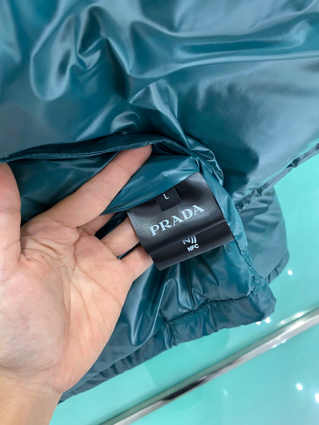 Prada Down Jacket White Duck Down 56