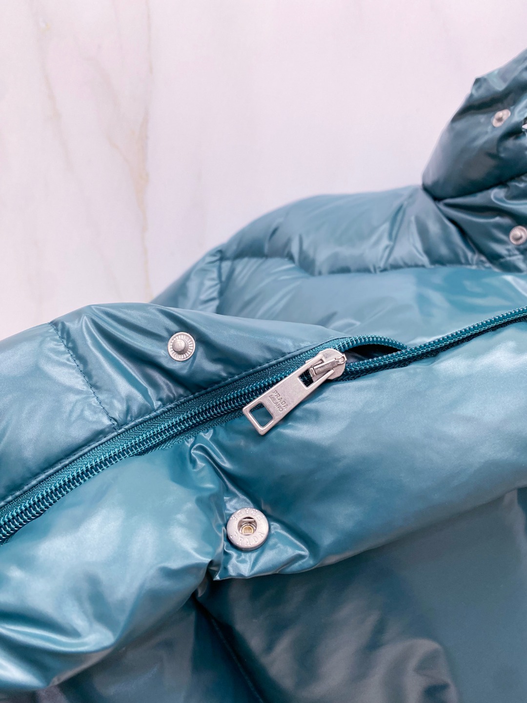 Prada Down Jacket White Duck Down 56