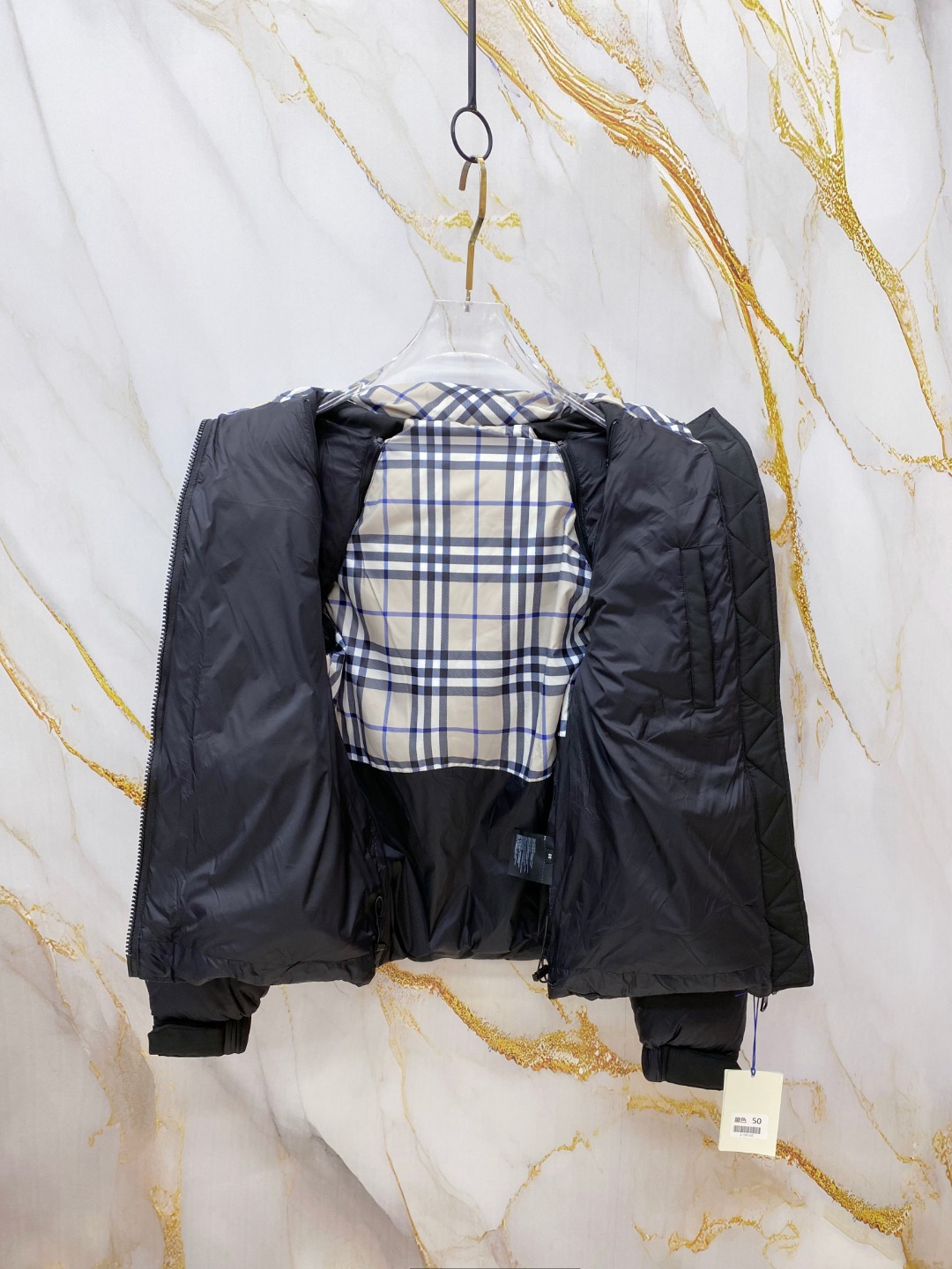 Burberry Down Jacket White Duck Down
