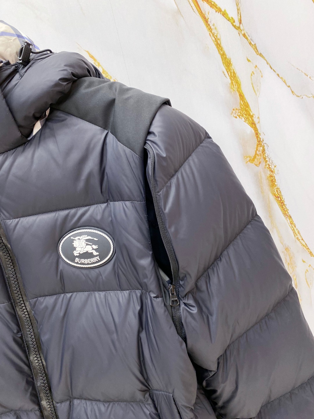 Burberry Down Jacket White Duck Down