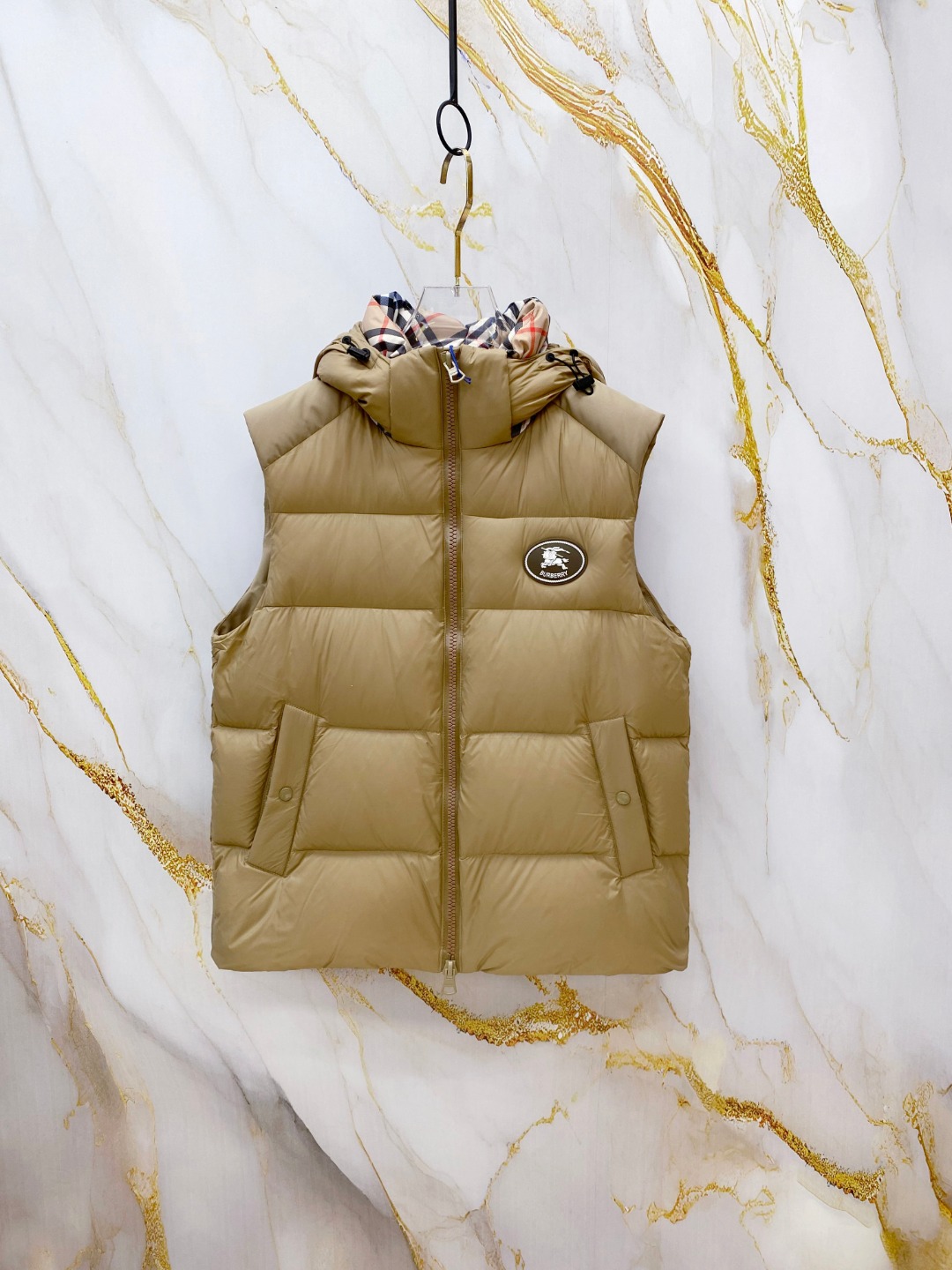 Burberry Down Jacket White Duck Down