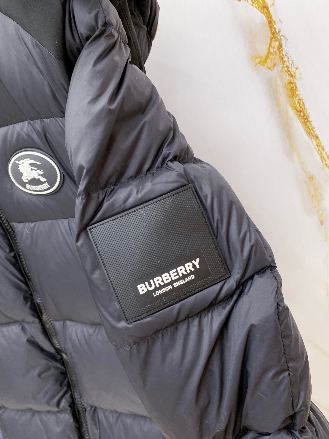 Burberry Down Jacket White Duck Down