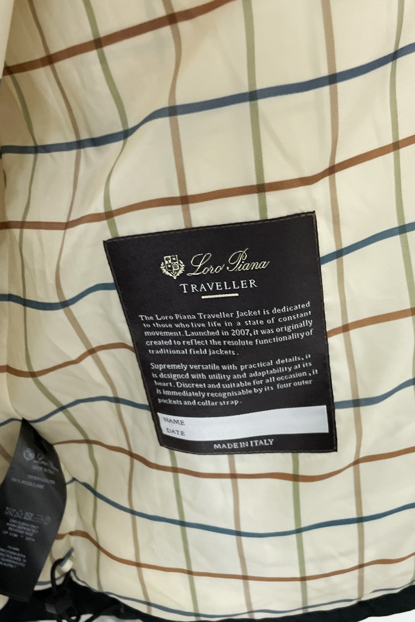 Loro Piana Male Down Jacket Goose Down Slim Fit M-l-xl
