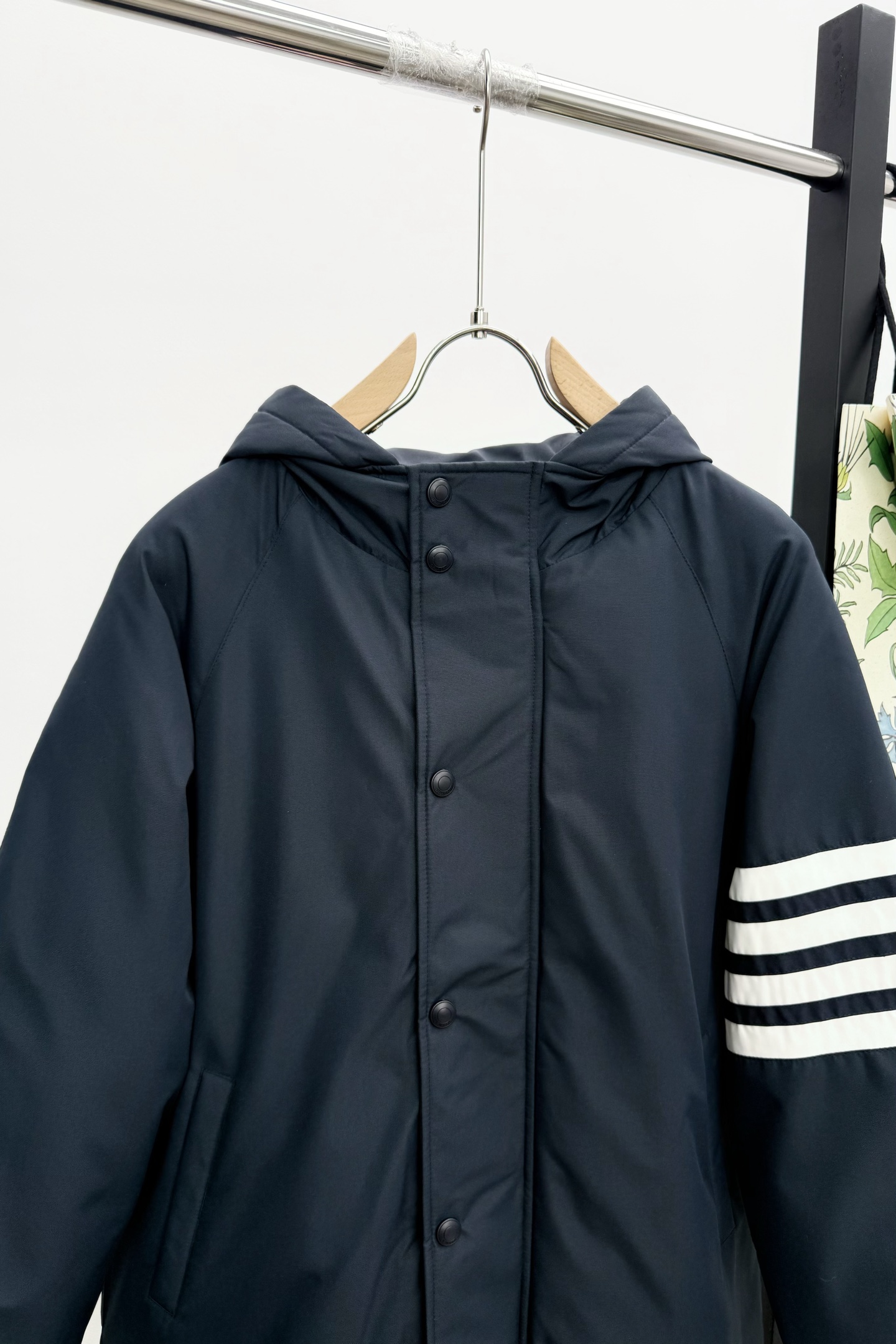 Thom Browne Down Jacket Gray M