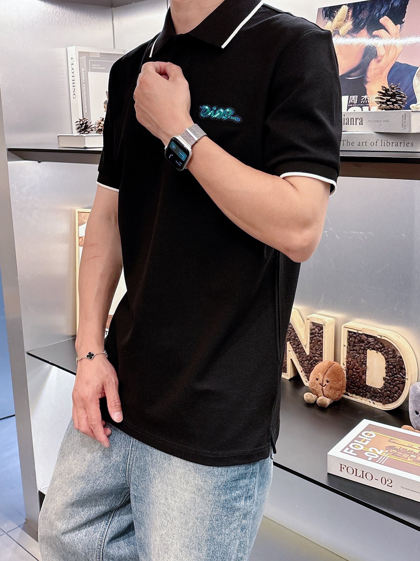 Dior Basic Clothing Cotton Black M-l-xl-xxl