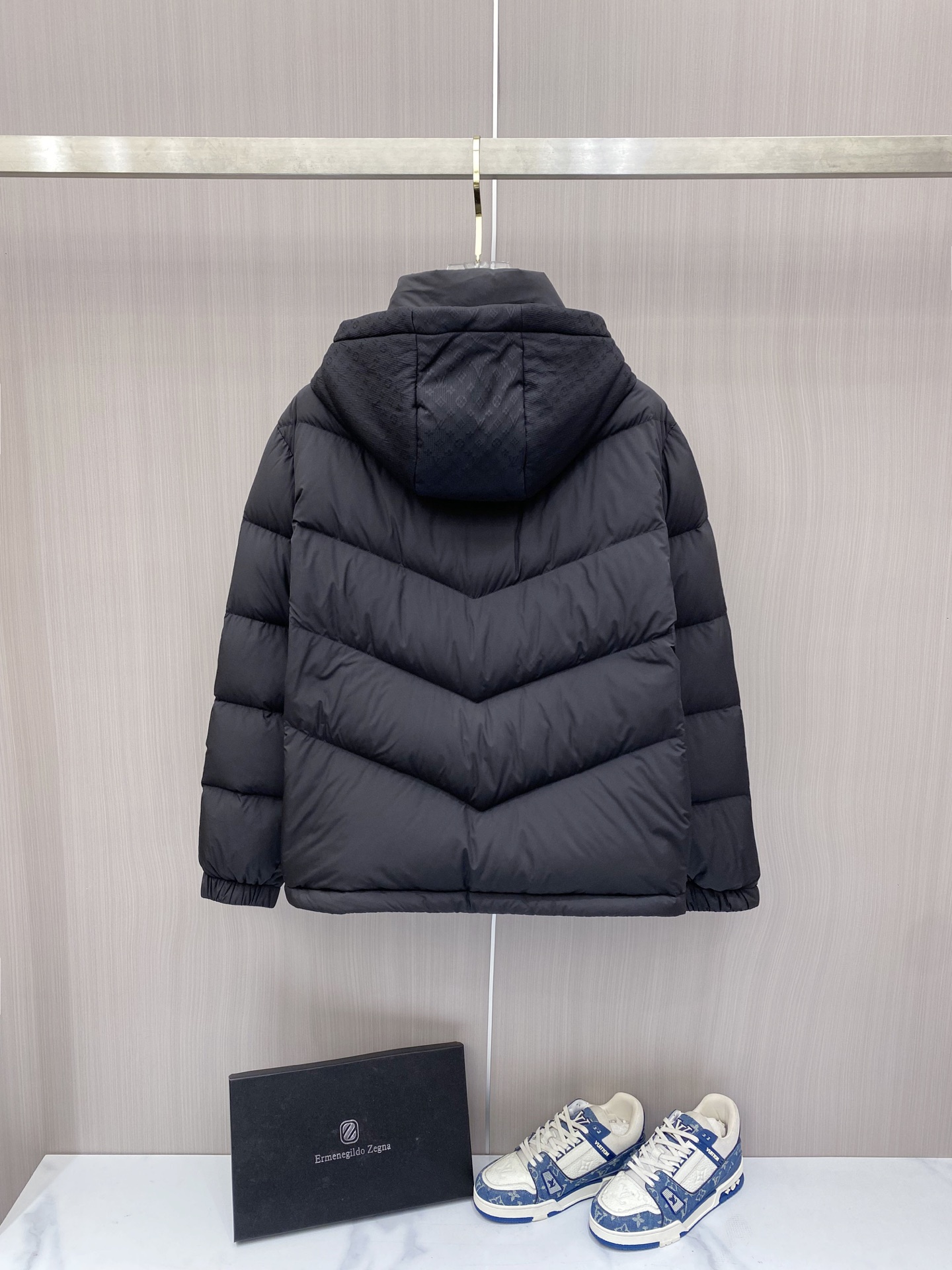 Louis Vuitton Couple Down Jacket White Duck Down M-l-xxxl