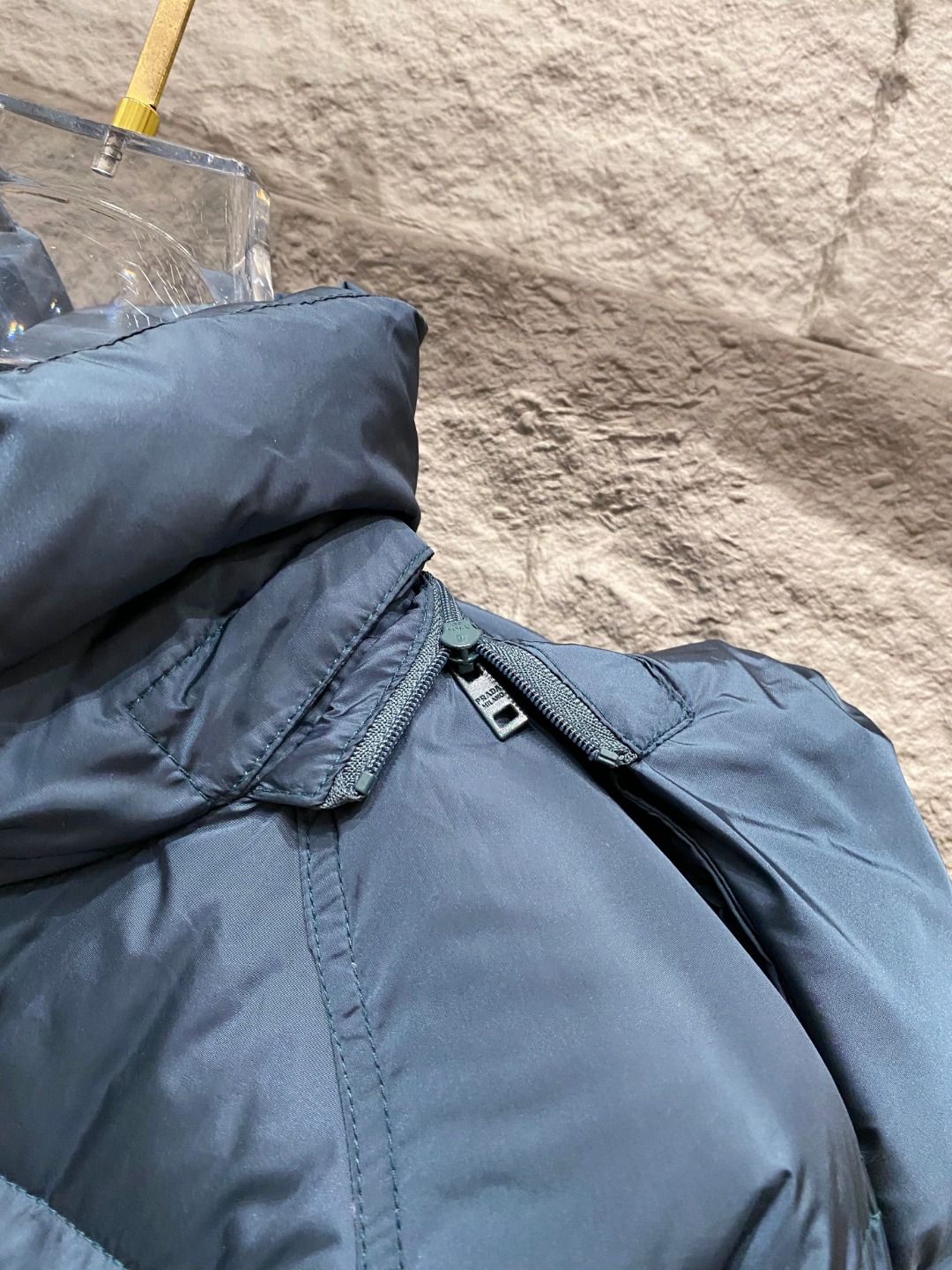 Prada Down Jacket Black Hooded L