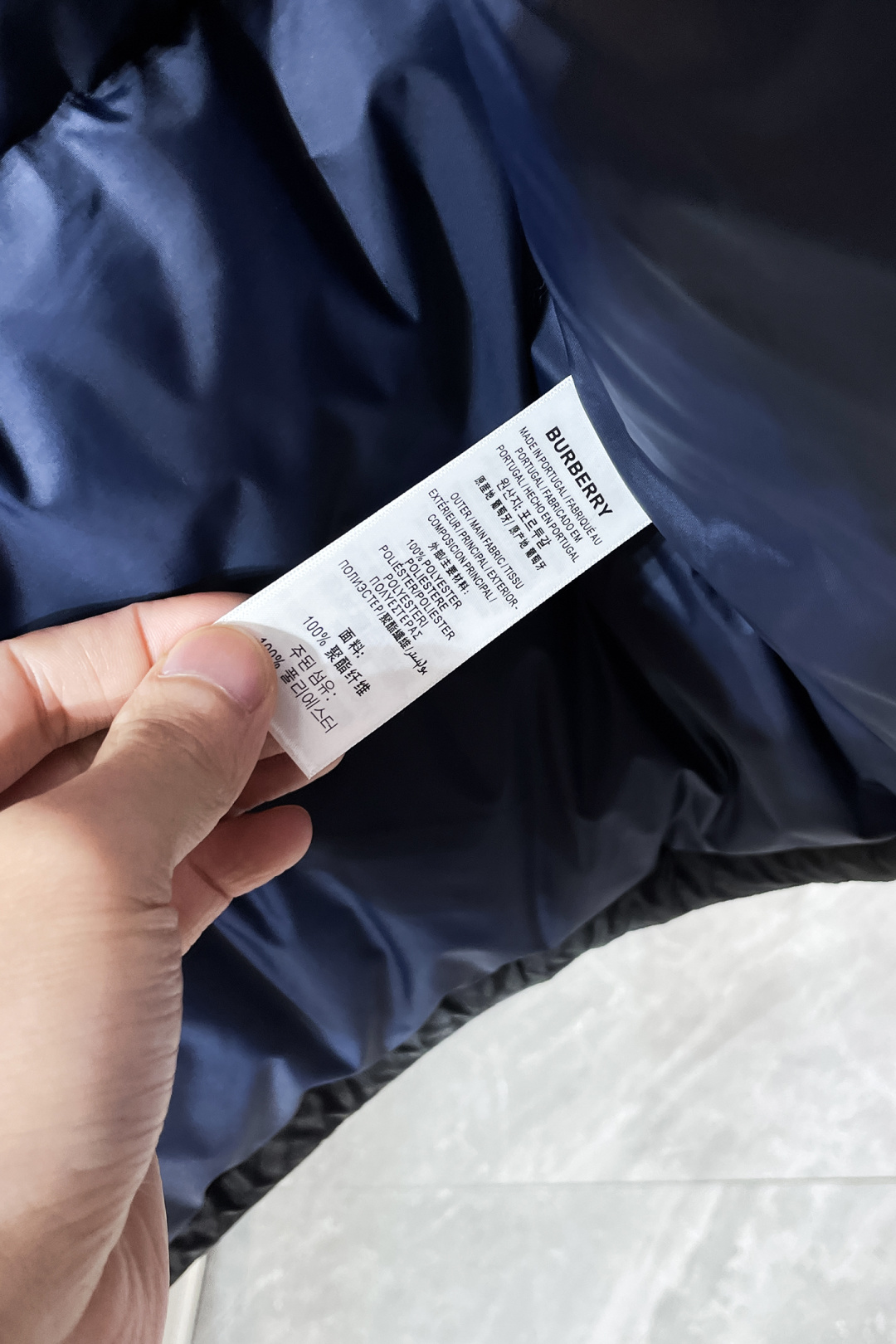Burberry Couple Down Jacket White Duck Down S-m-xl