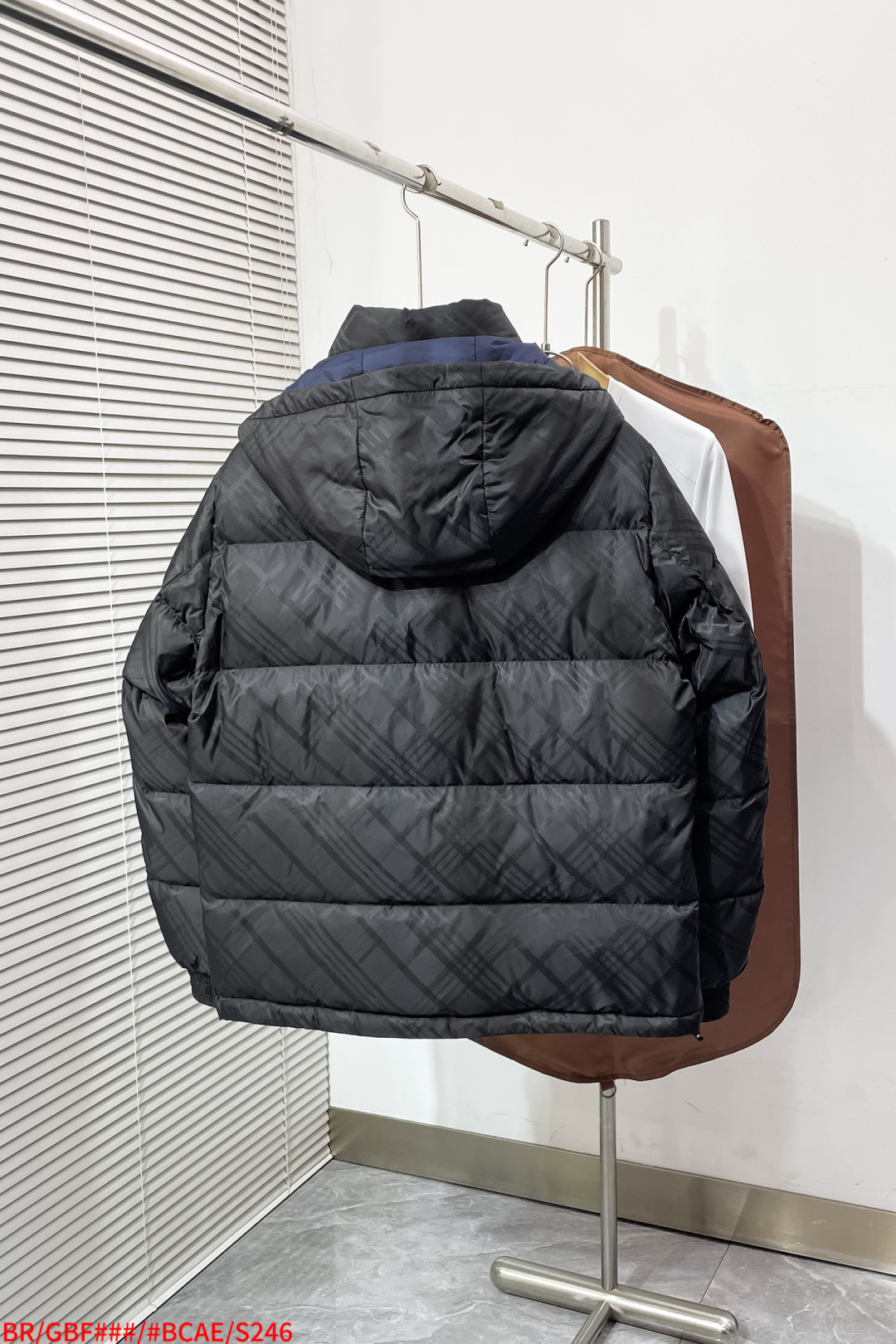 Burberry Couple Down Jacket White Duck Down S-m-xl