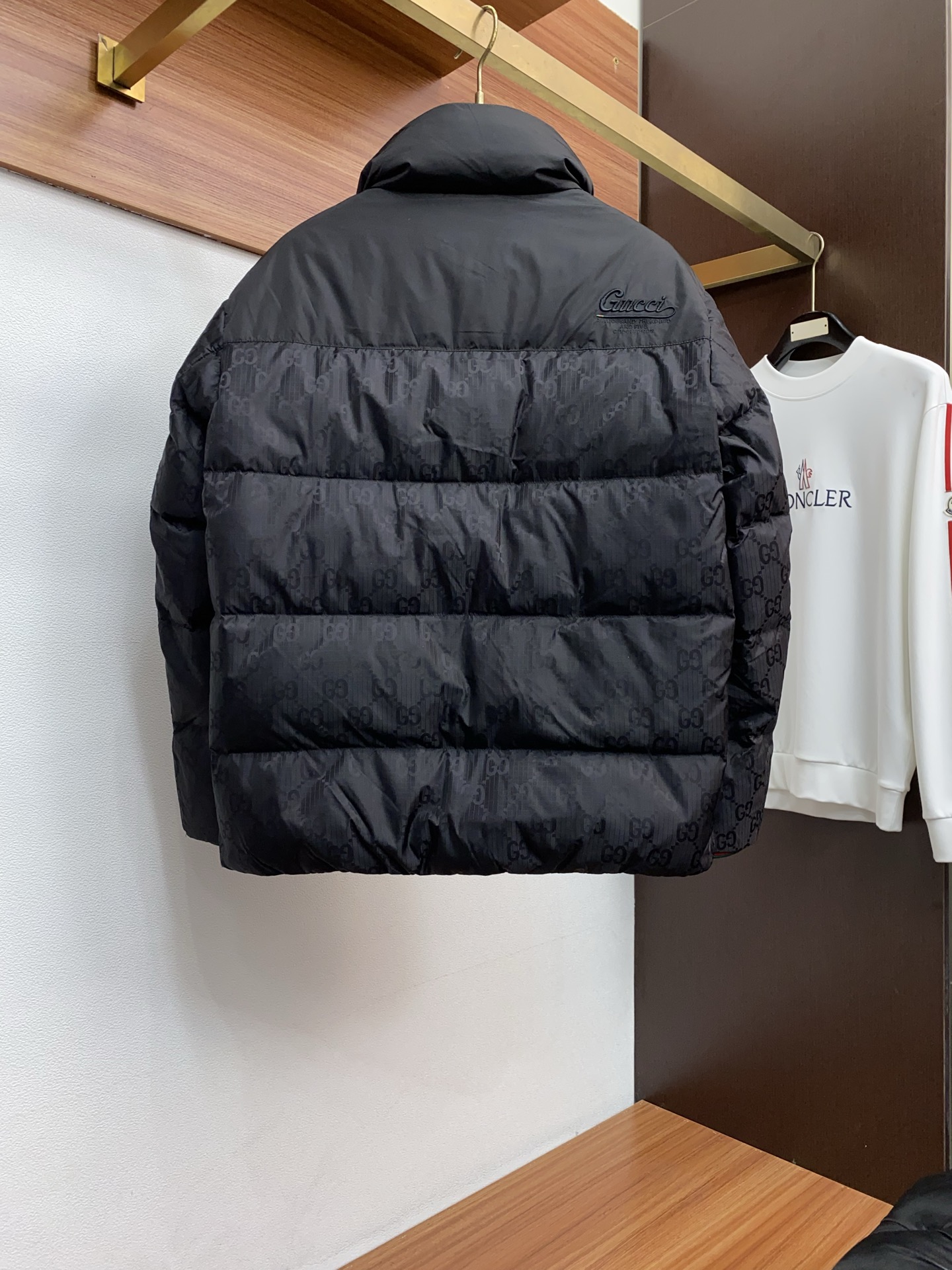 Gucci Couple Down Jacket White Duck Down M-xl