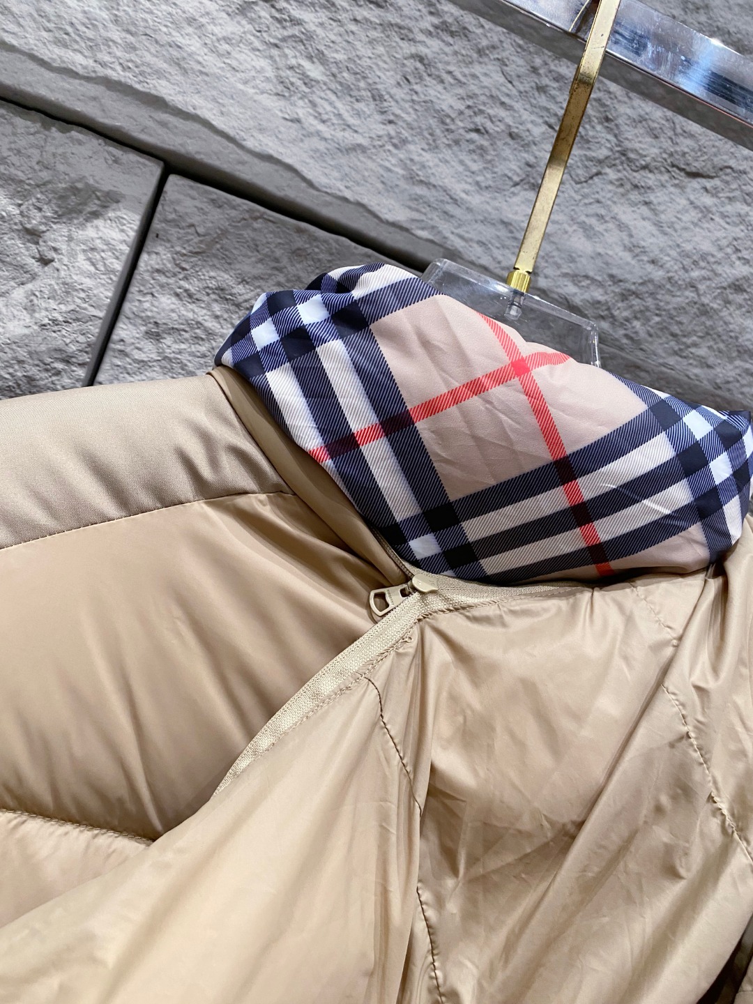 Burberry Down Jacket White Duck Down