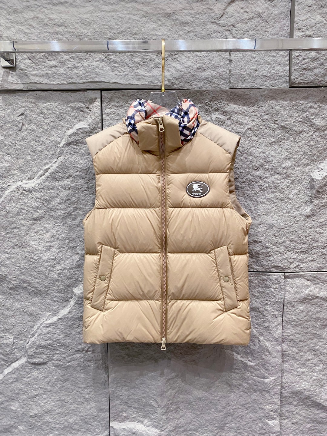 Burberry Down Jacket White Duck Down
