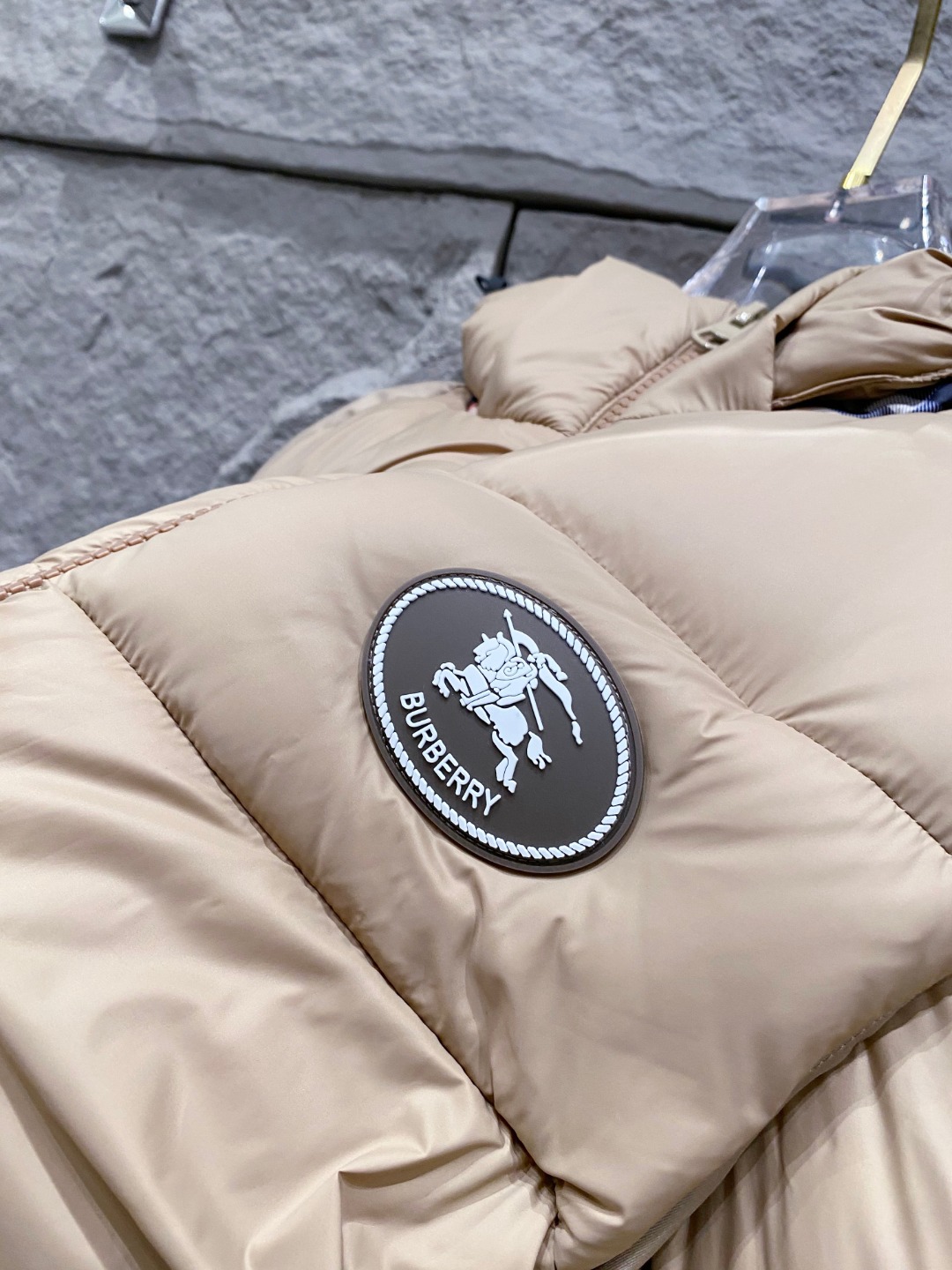 Burberry Down Jacket White Duck Down
