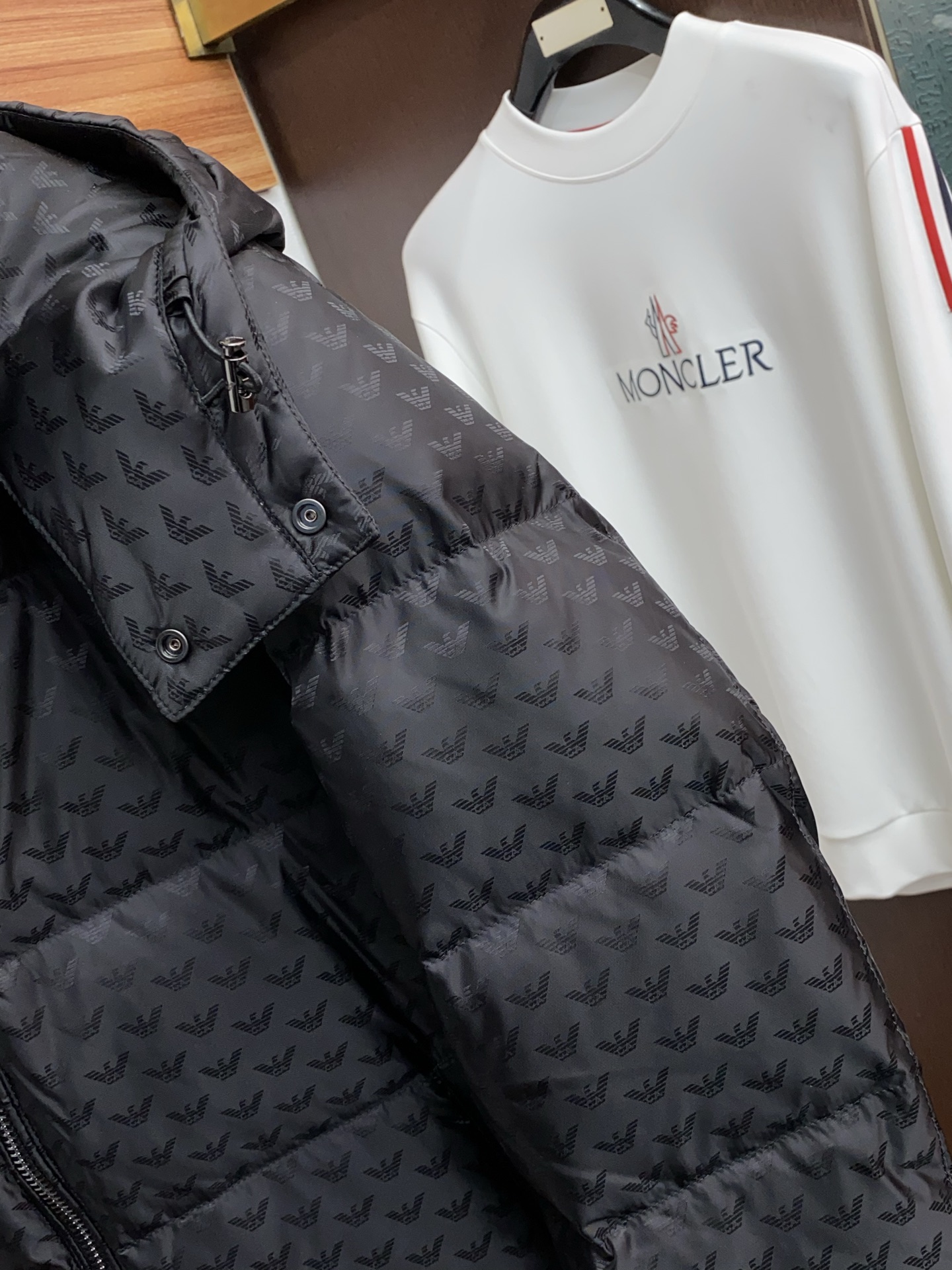 Armani Couple Down Jacket White Duck Down M-xl
