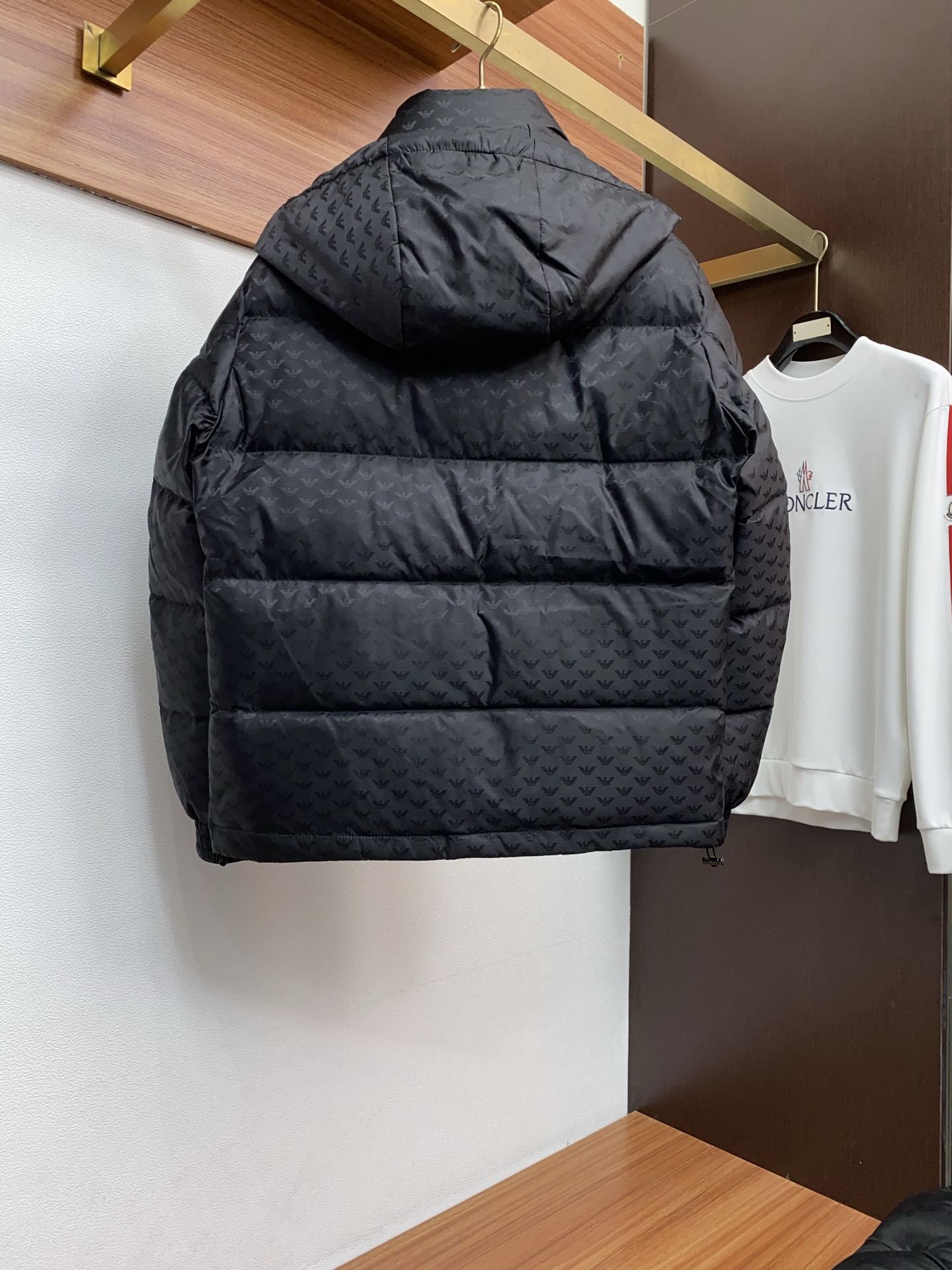Armani Couple Down Jacket White Duck Down M-xl