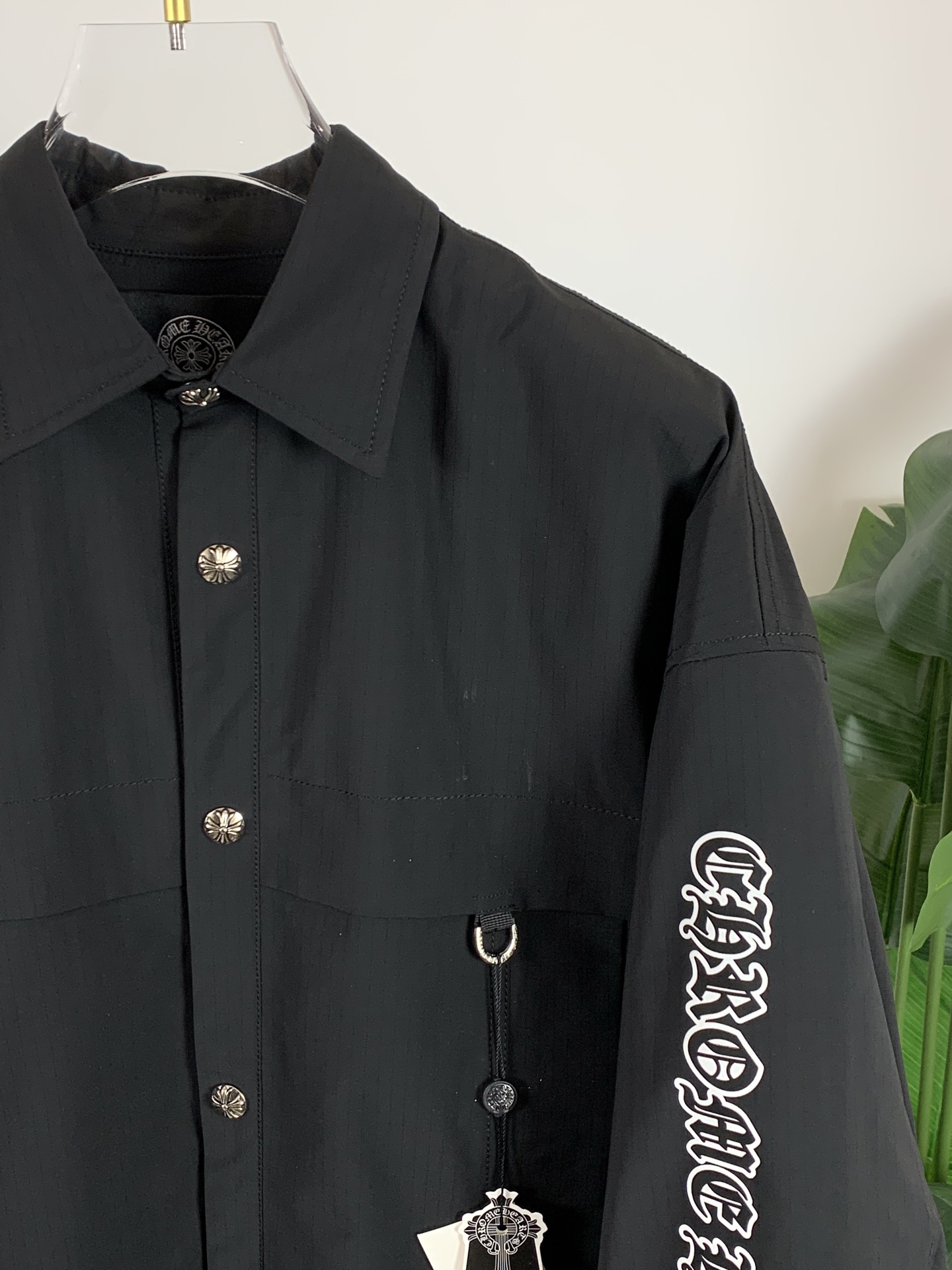 Chrome Hearts Shirt Goose Down Black S-m-xxxl
