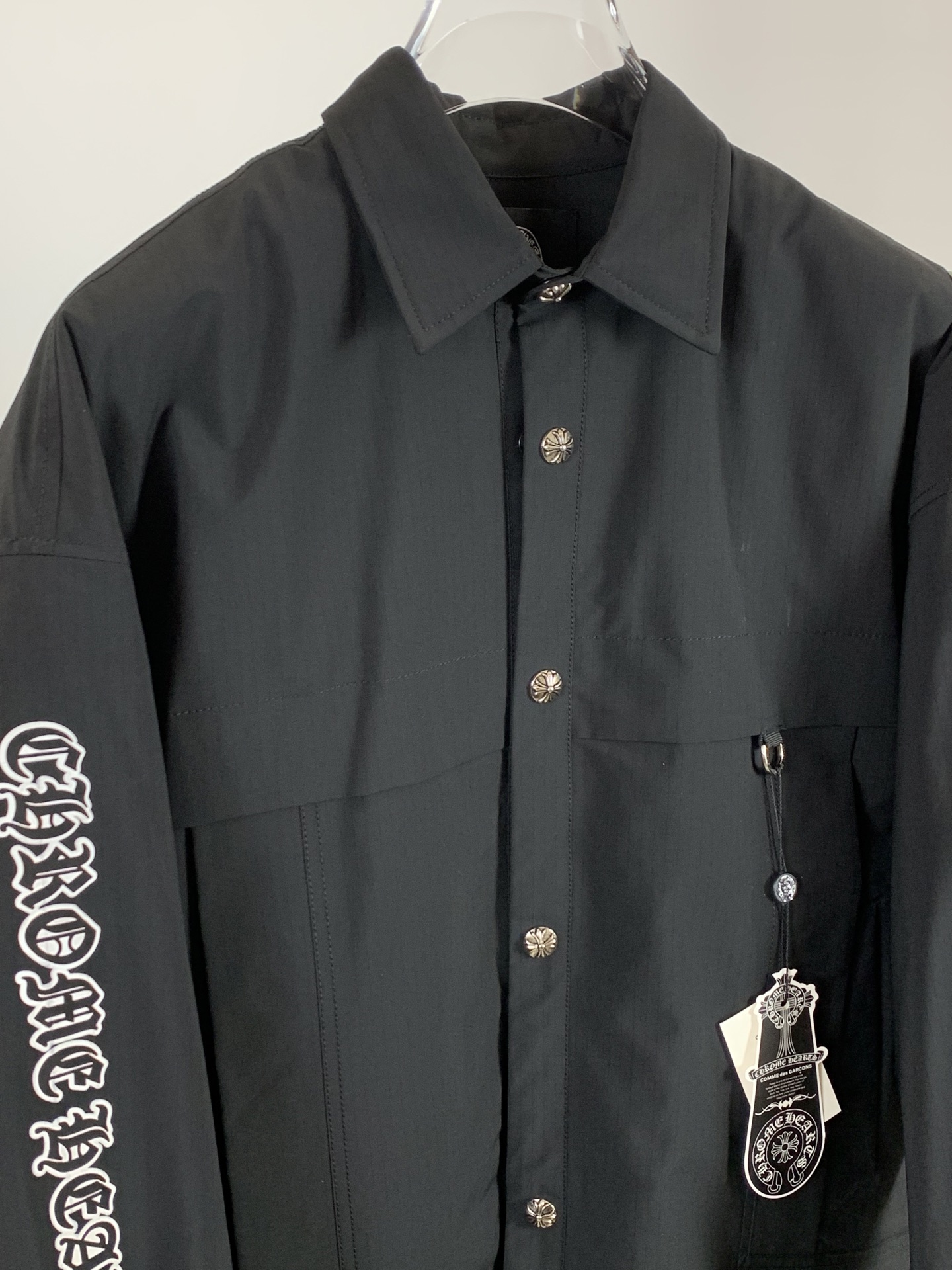 Chrome Hearts Shirt Goose Down Black S-m-xxxl