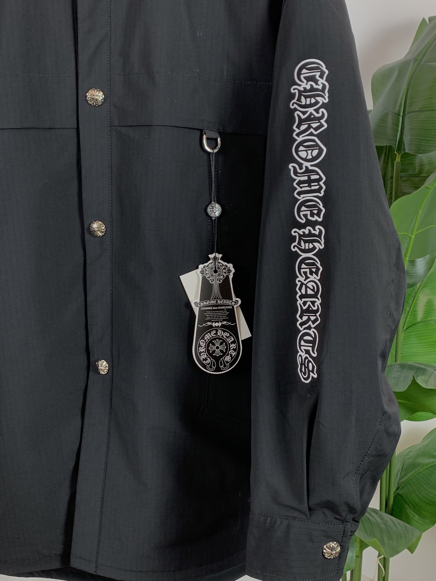 Chrome Hearts Shirt Goose Down Black S-m-xxxl