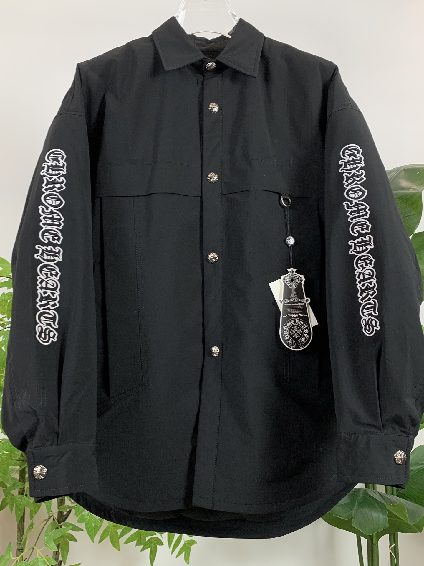 Chrome Hearts Shirt Goose Down Black S-m-xxxl