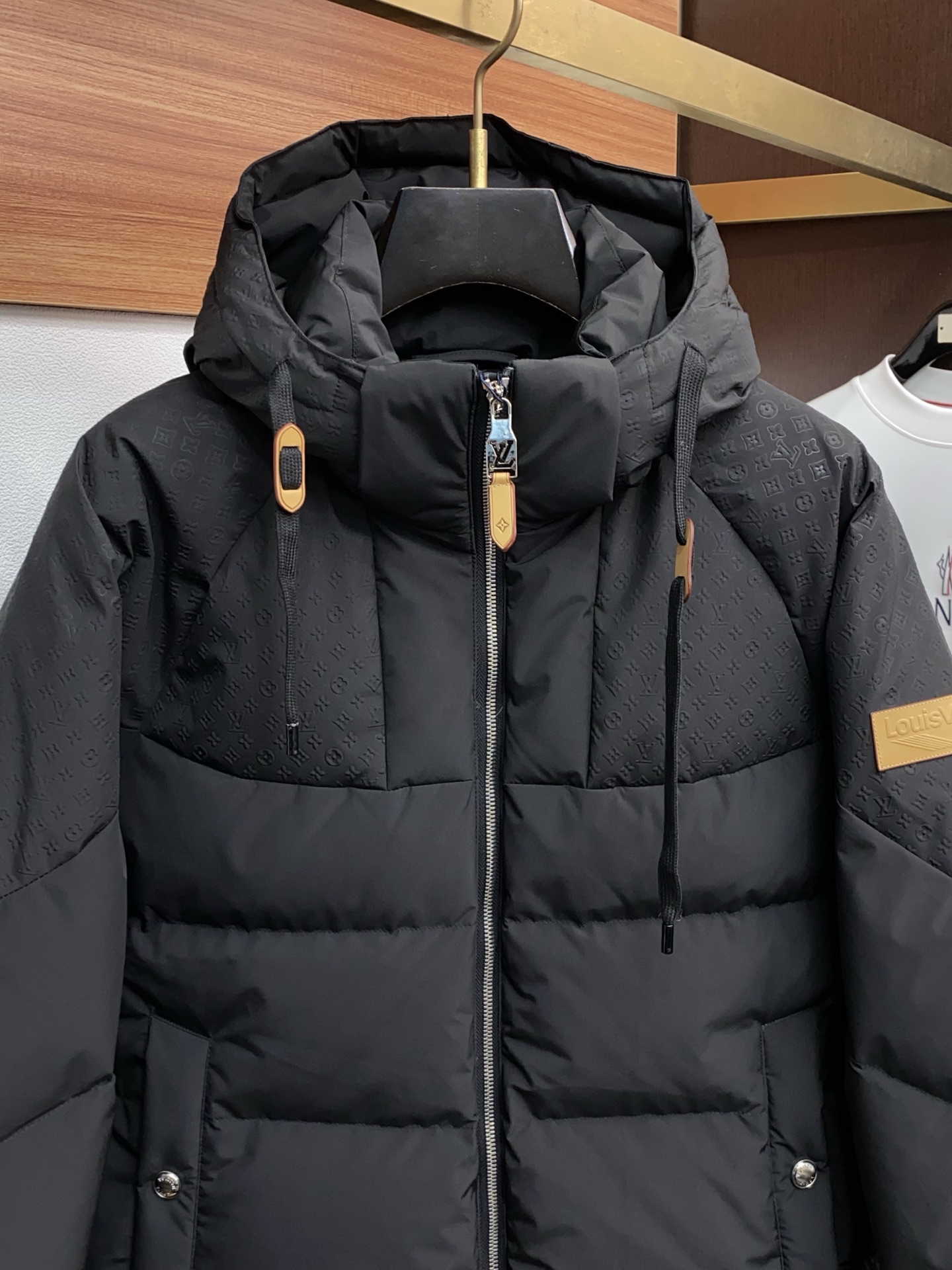 Louis Vuitton Couple Down Jacket White Duck Down M-xl