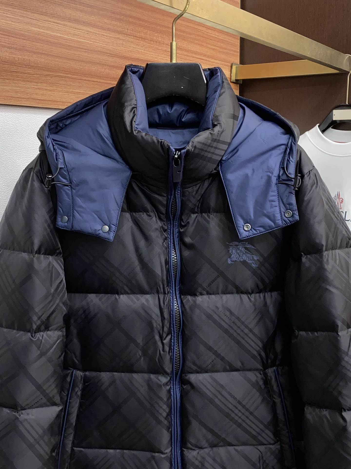 Burberry Couple Down Jacket White Duck Down M-xl