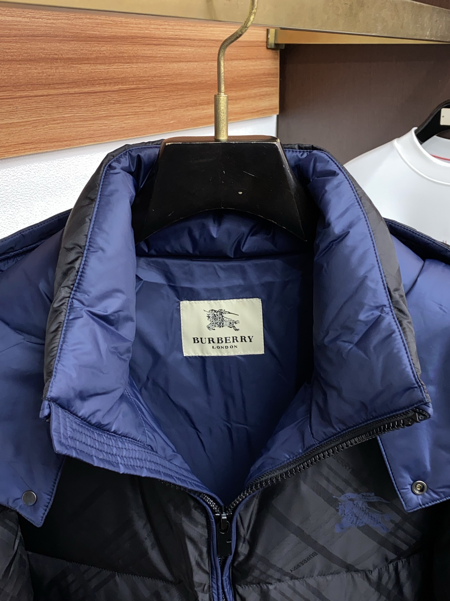 Burberry Couple Down Jacket White Duck Down M-xl