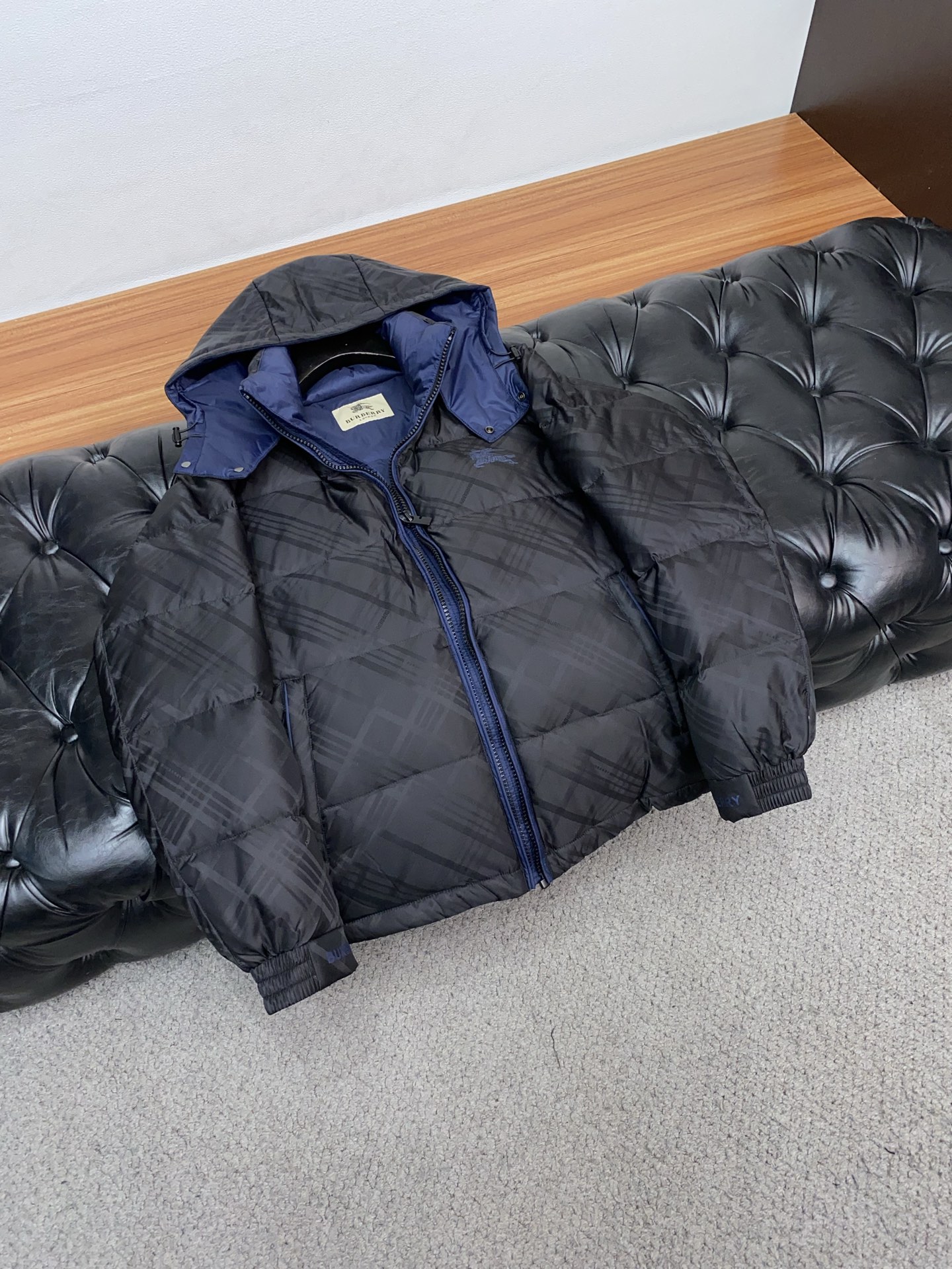 Burberry Couple Down Jacket White Duck Down M-xl