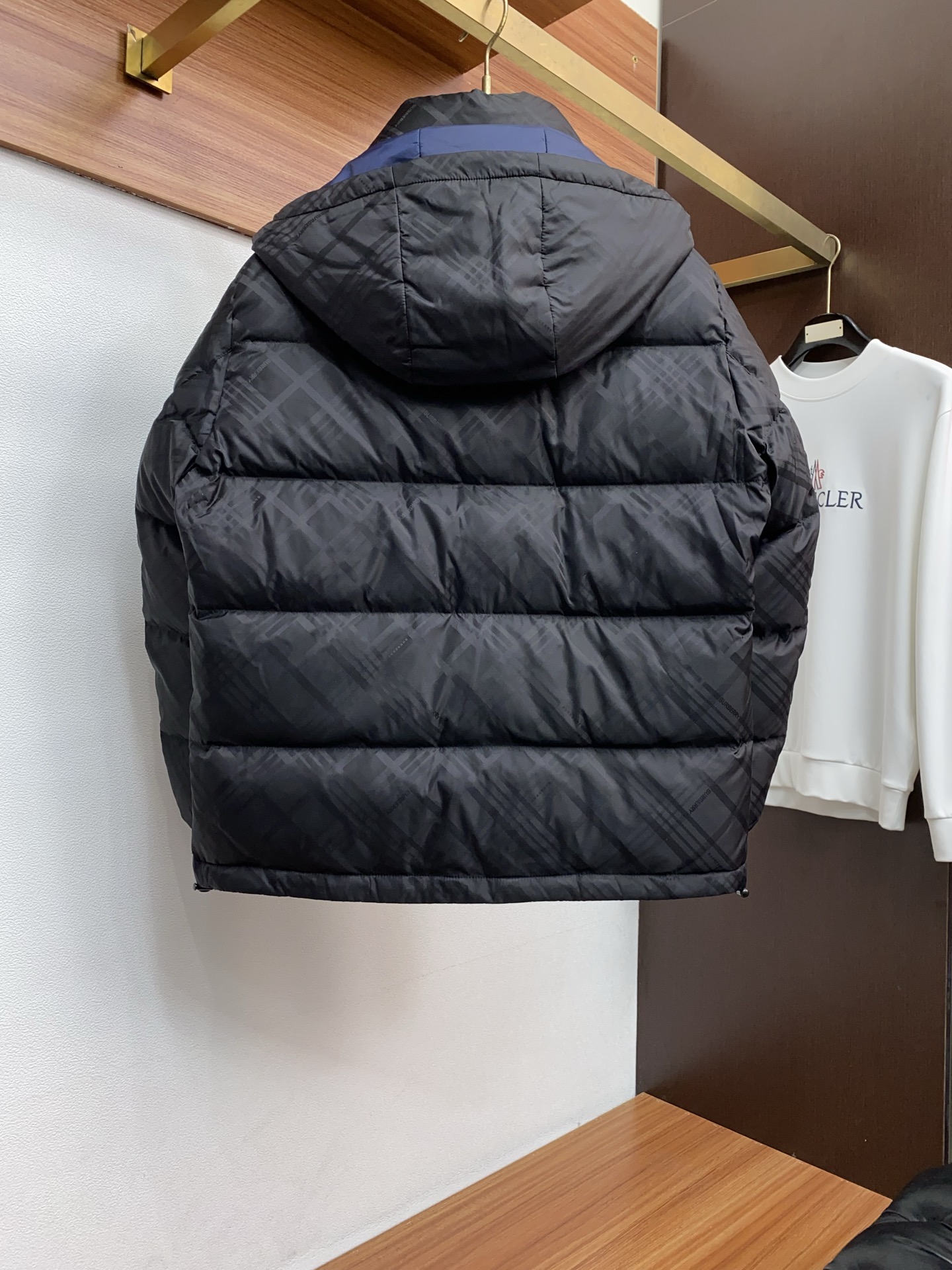 Burberry Couple Down Jacket White Duck Down M-xl