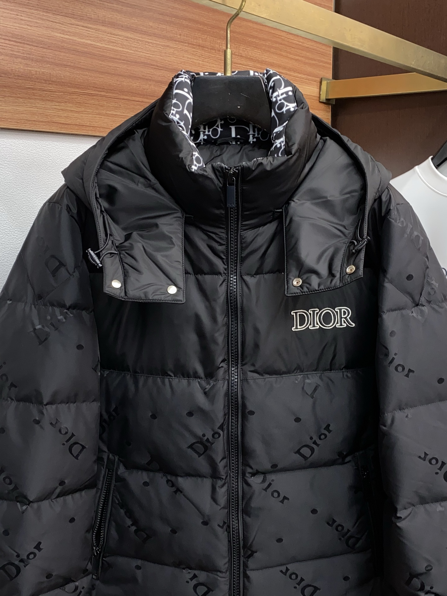 Dior Couple Down Jacket White Duck Down M-xl