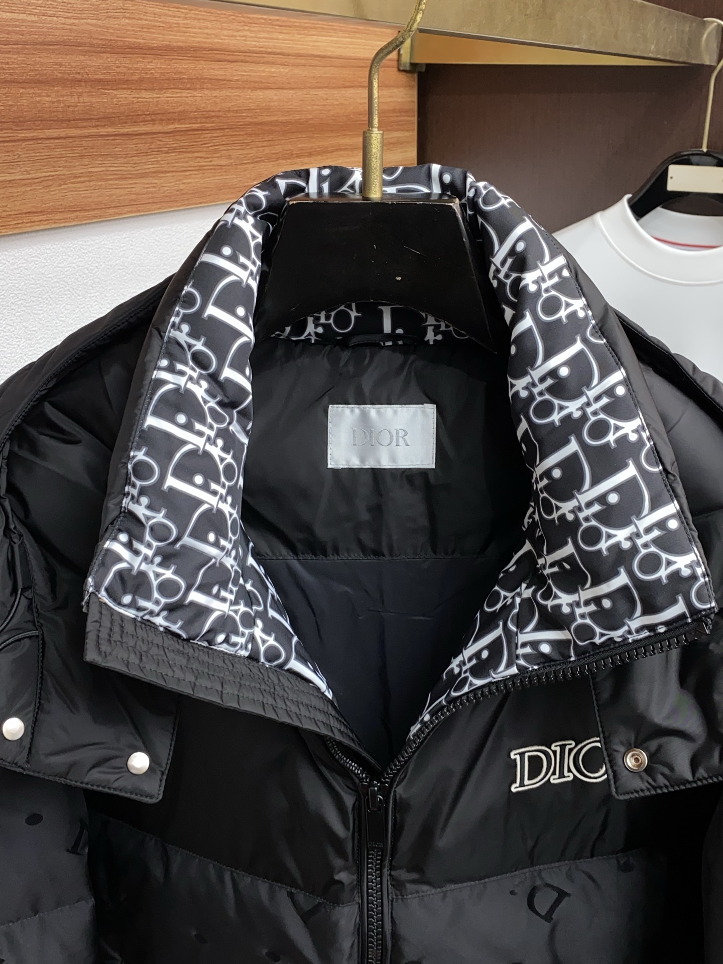 Dior Couple Down Jacket White Duck Down M-xl