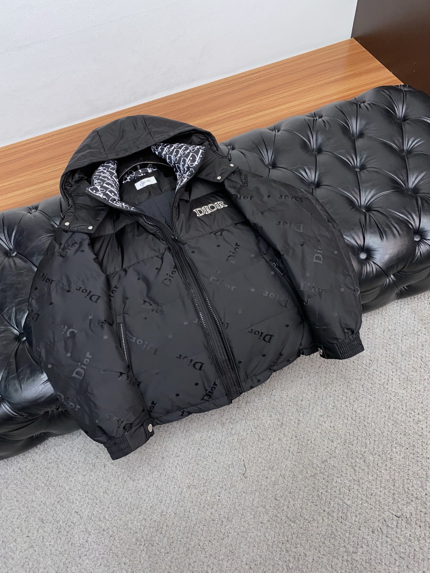 Dior Couple Down Jacket White Duck Down M-xl