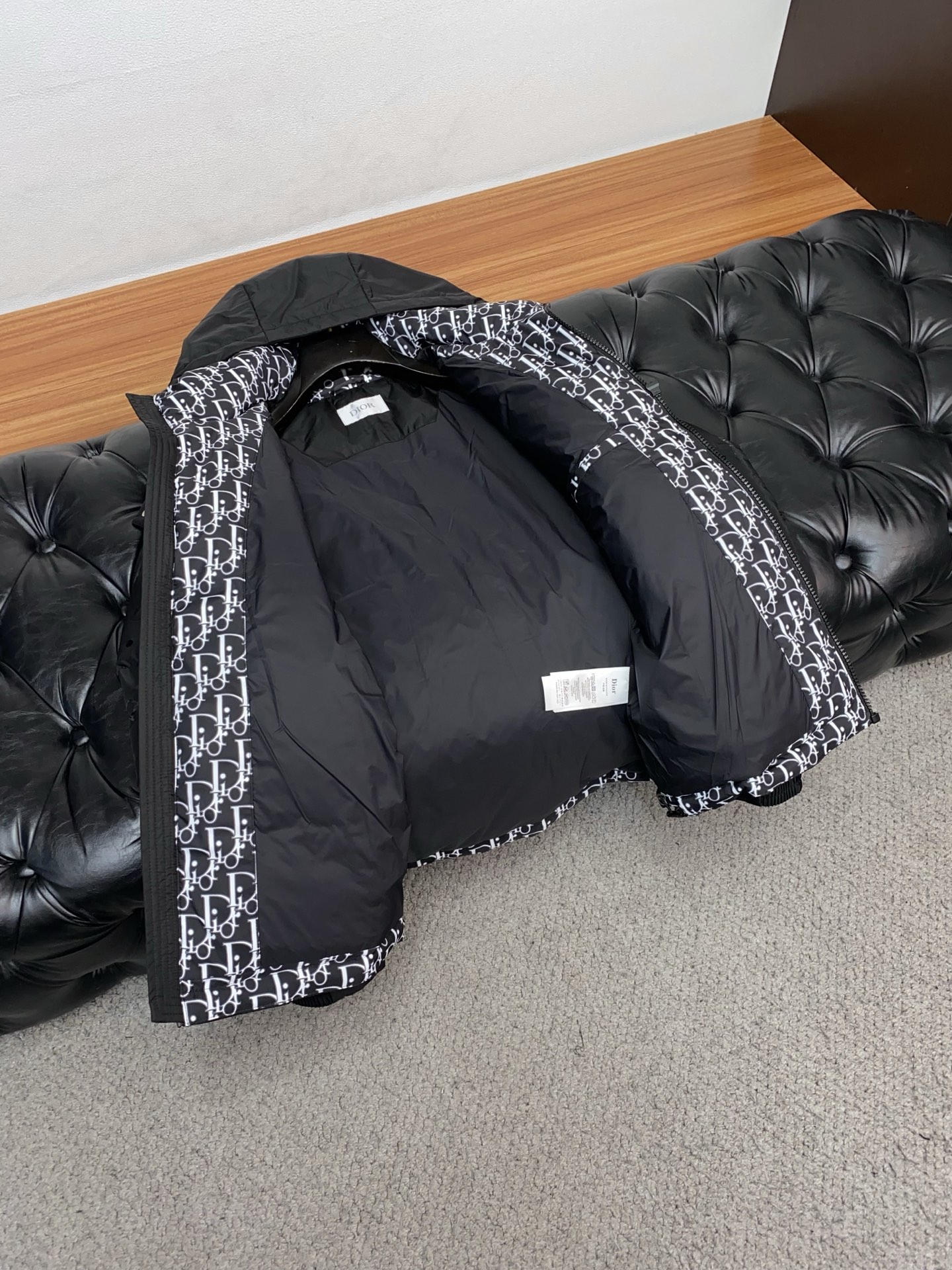 Dior Couple Down Jacket White Duck Down M-xl