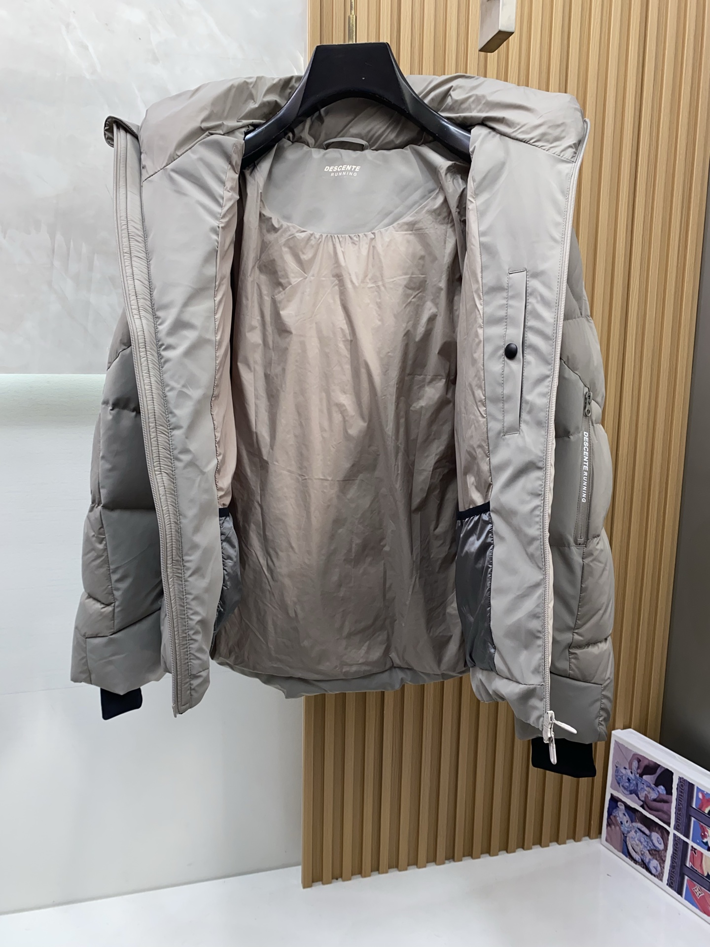 Descente Male Down Jacket White Duck Down M-xl