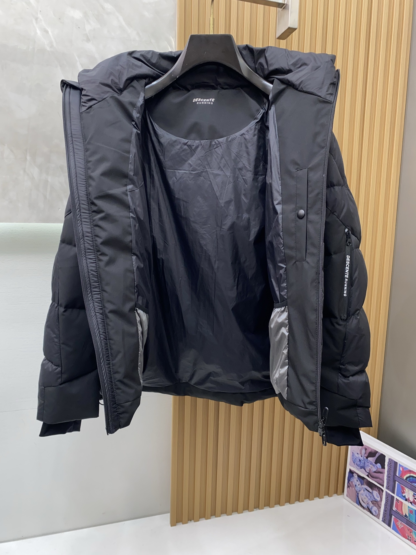Descente Male Down Jacket White Duck Down M-xl