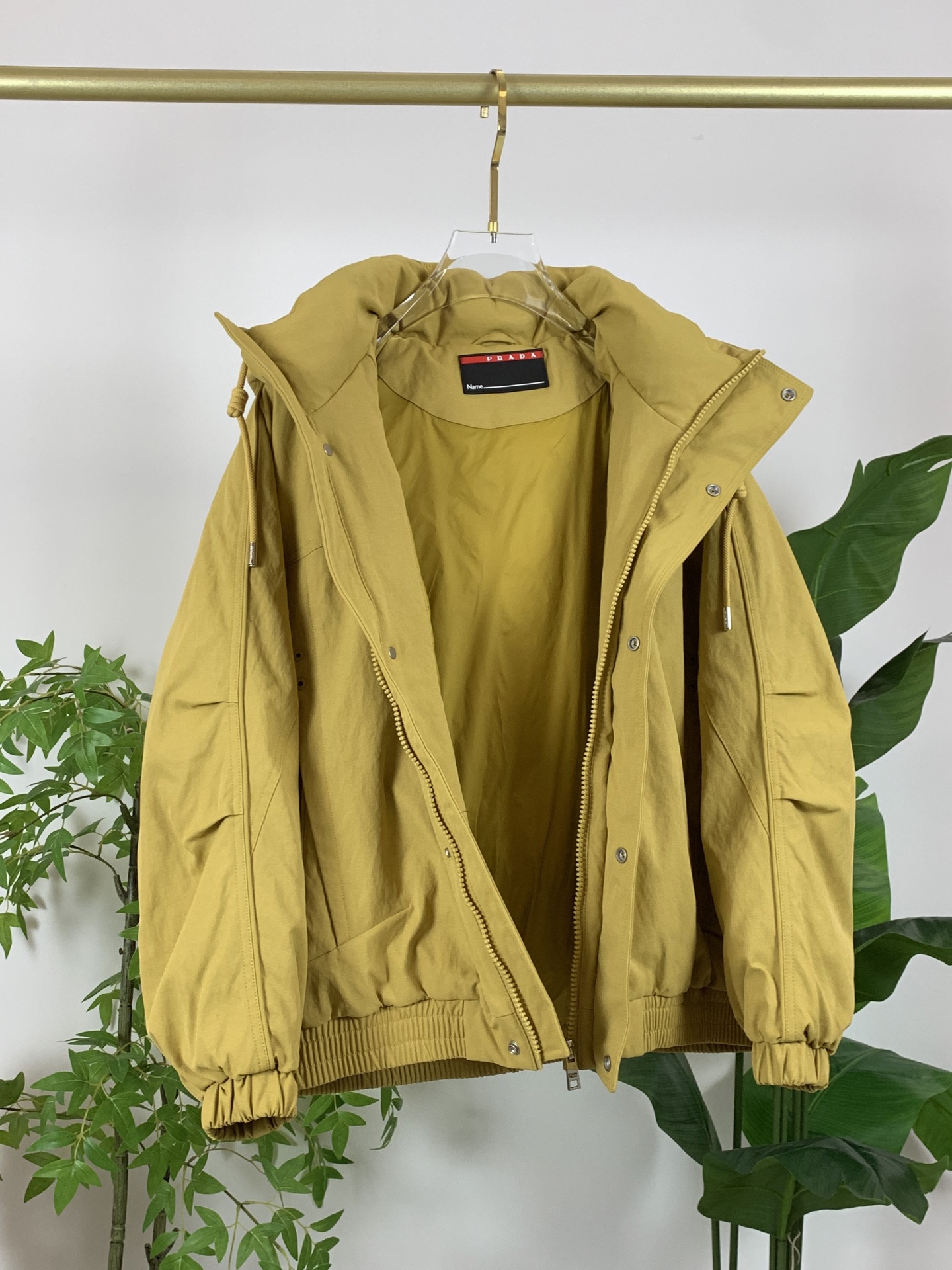 Prada Shirt Goose Down Black S-m-xl