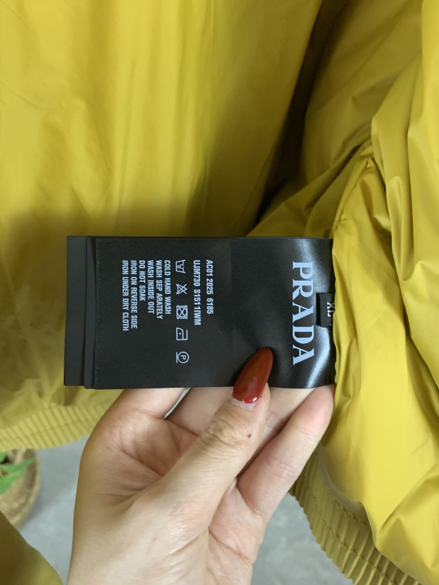 Prada Shirt Goose Down Black S-m-xl