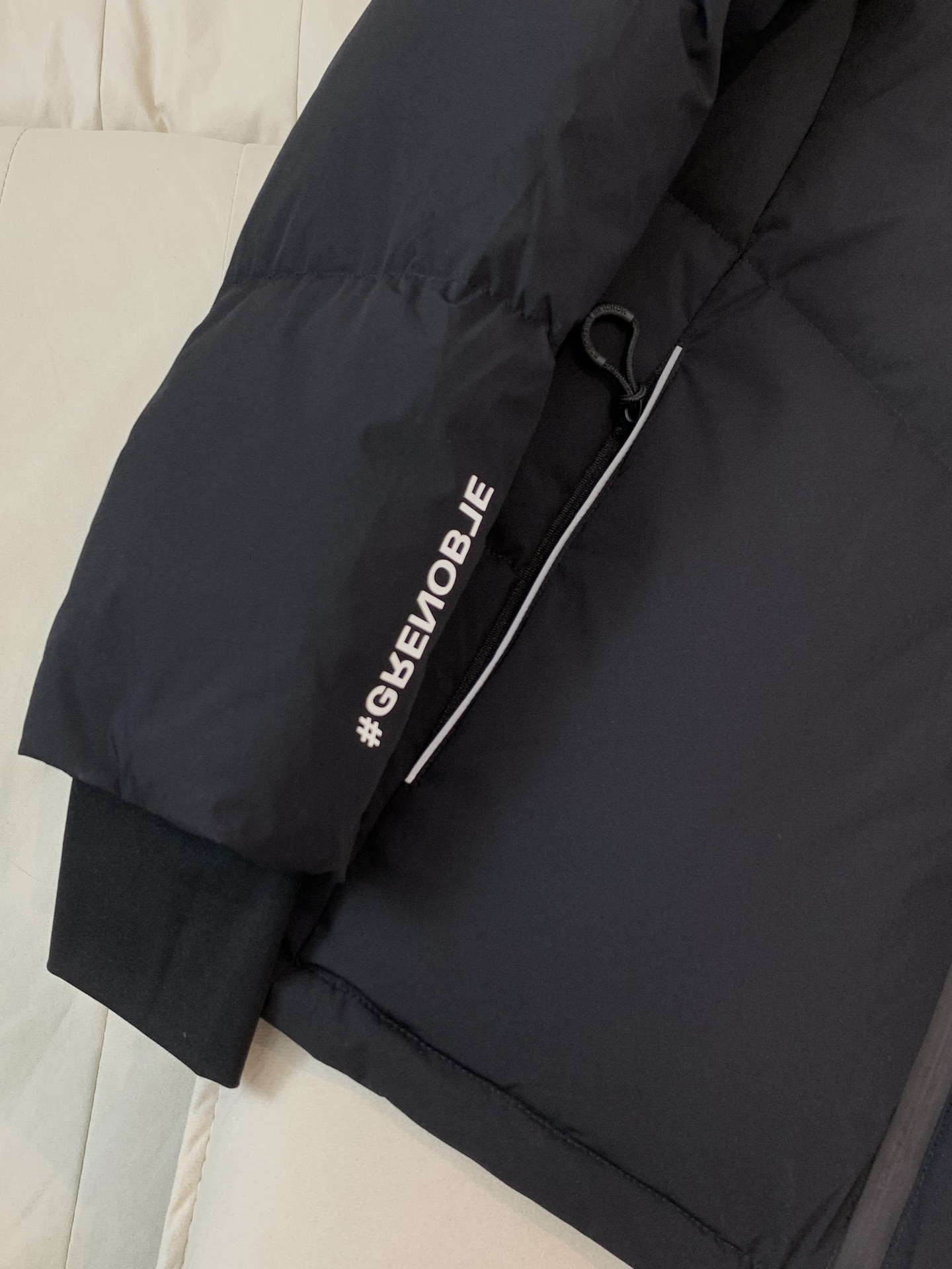 Moncler Male Down Jacket Black Hooded S-m-l