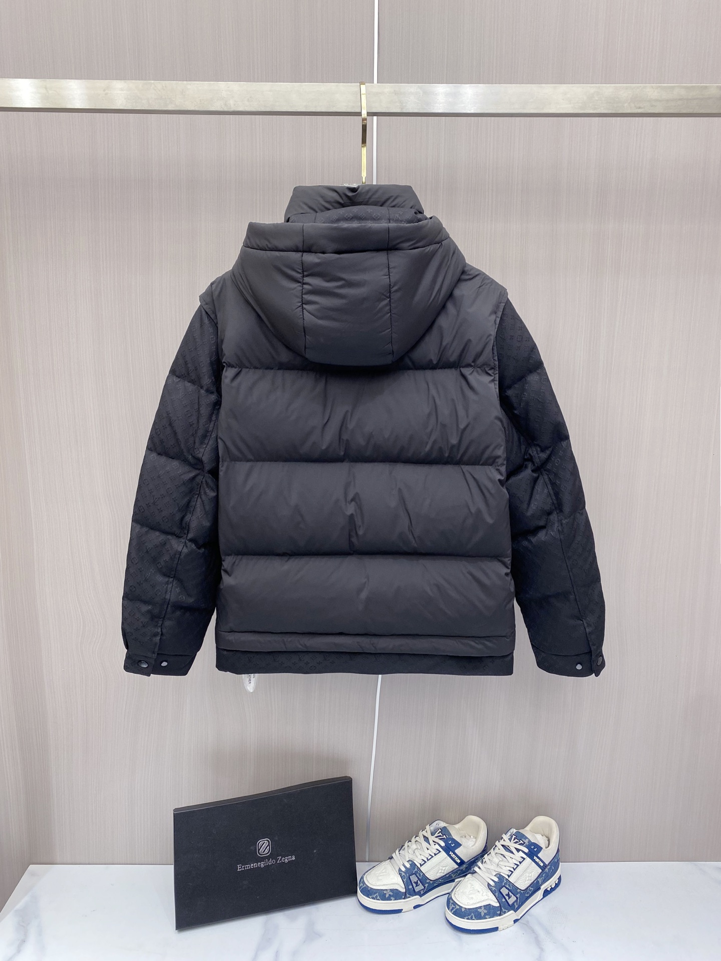 Louis Vuitton Couple Down Jacket White Duck Down M-l-xxxl