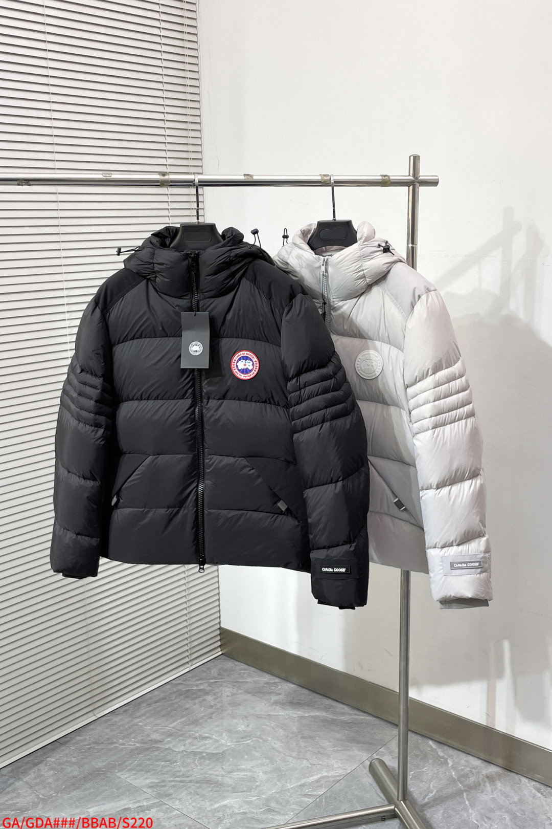Canada Goose Couple Down Jacket Black Hooded S-m-l-xl