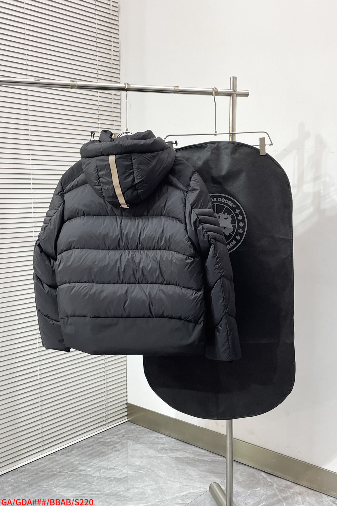Canada Goose Couple Down Jacket Black Hooded S-m-l-xl