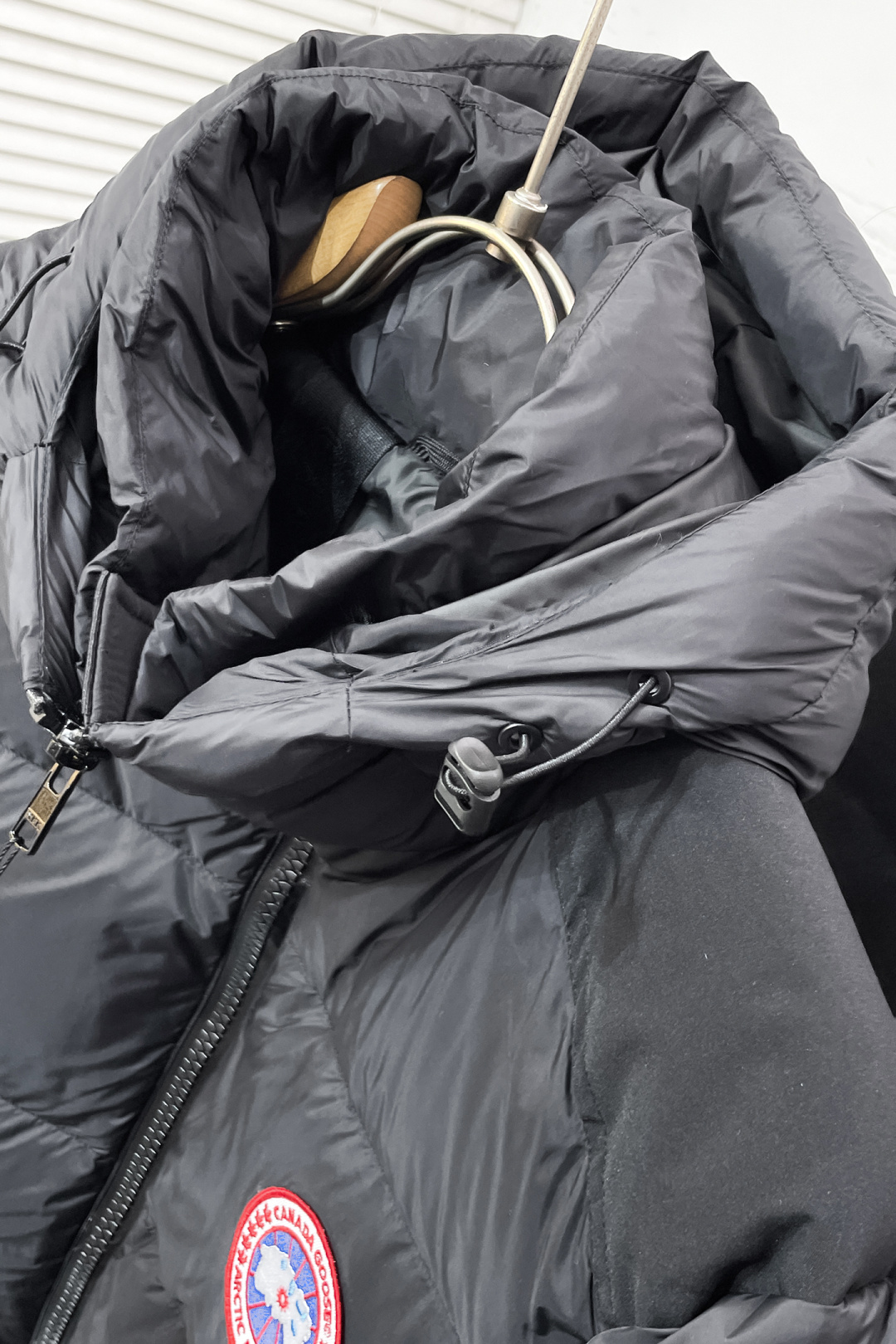 Canada Goose Couple Down Jacket Black Hooded S-m-l-xl