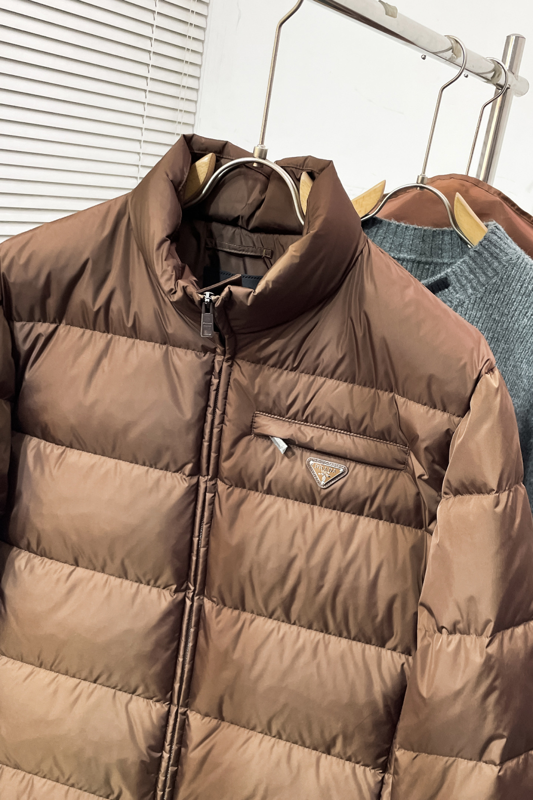Prada Down Jacket White Duck Down S-m-xl