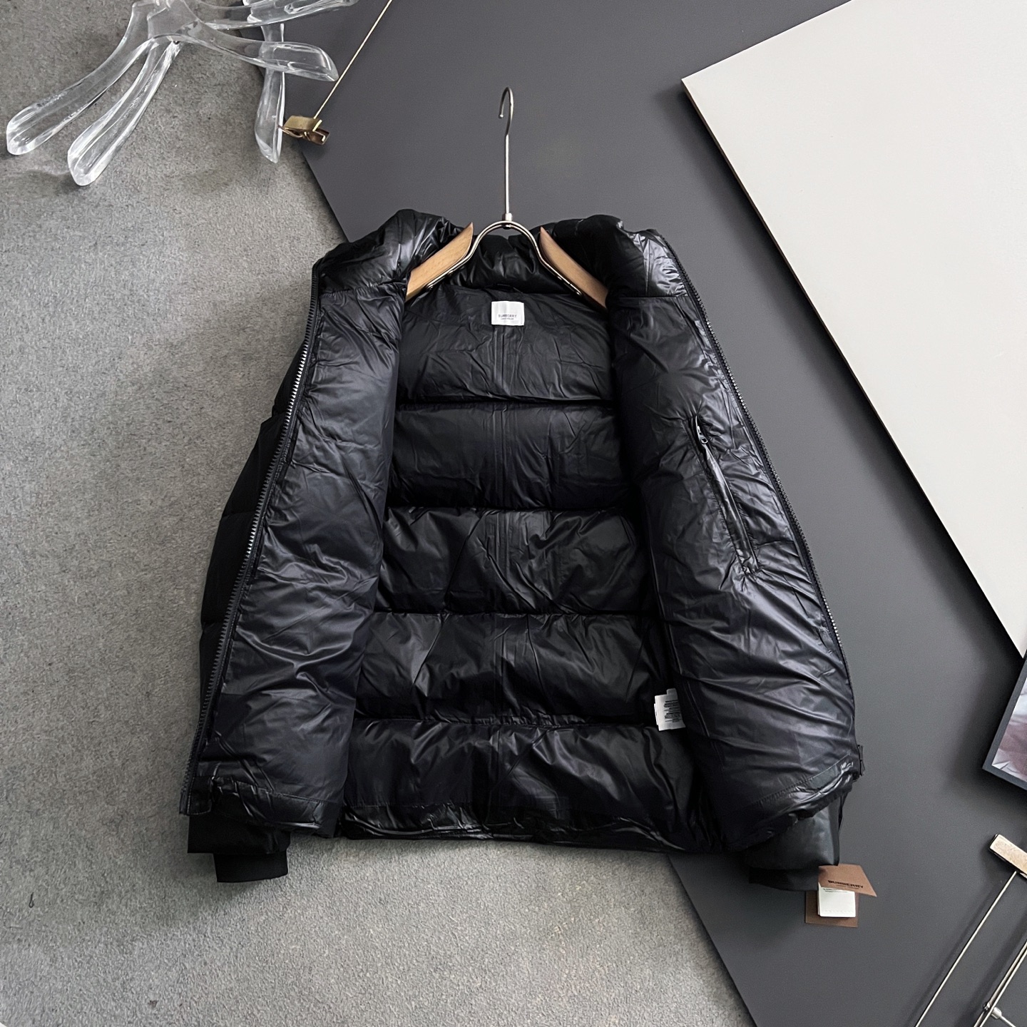 Burberry Down Jacket White Duck Down
