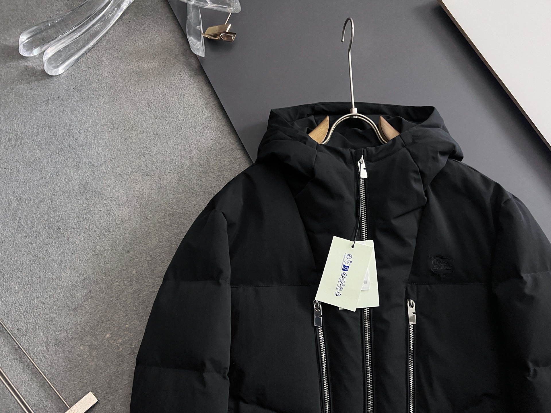 Burberry Down Jacket White Duck Down