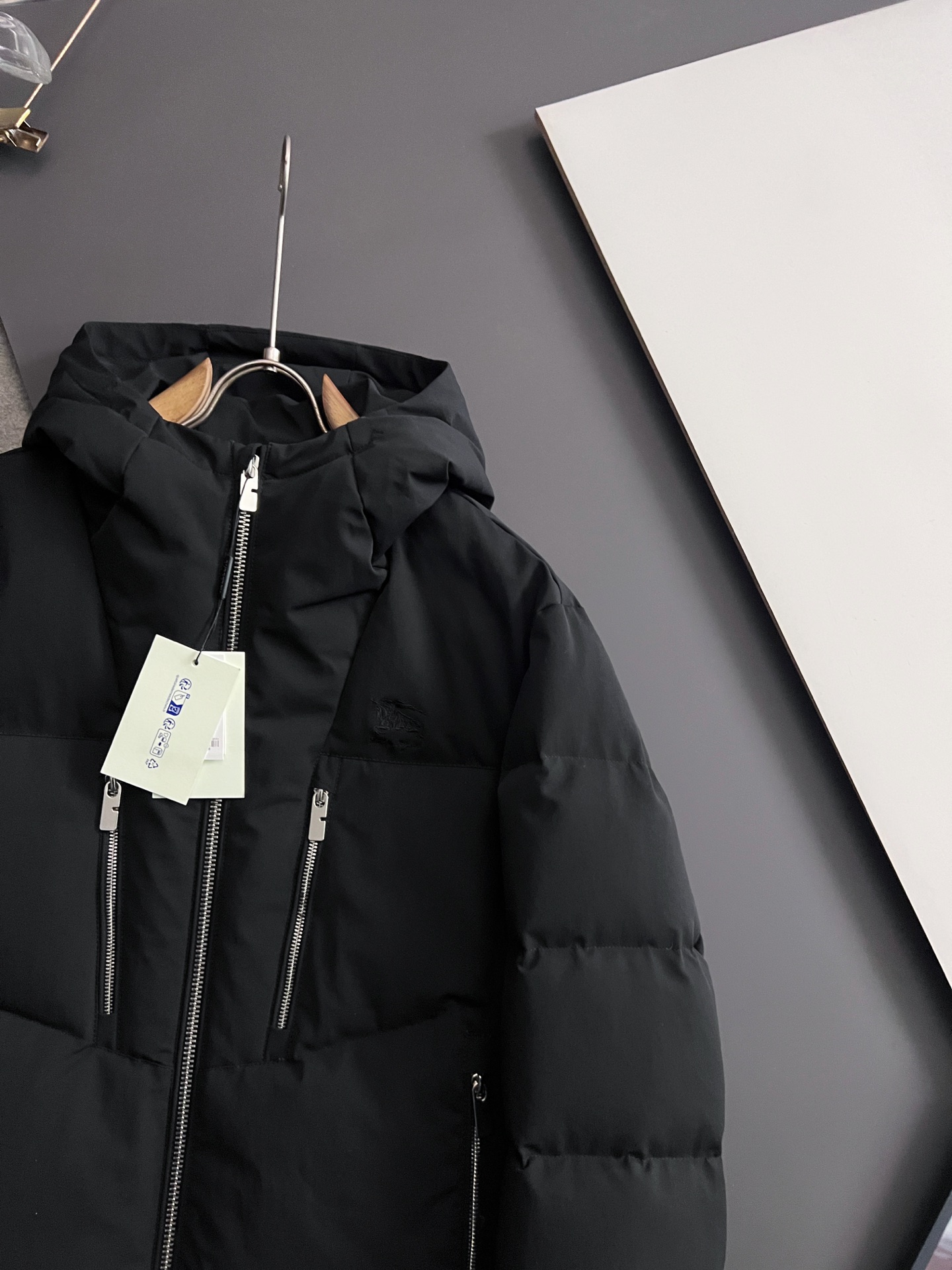 Burberry Down Jacket White Duck Down