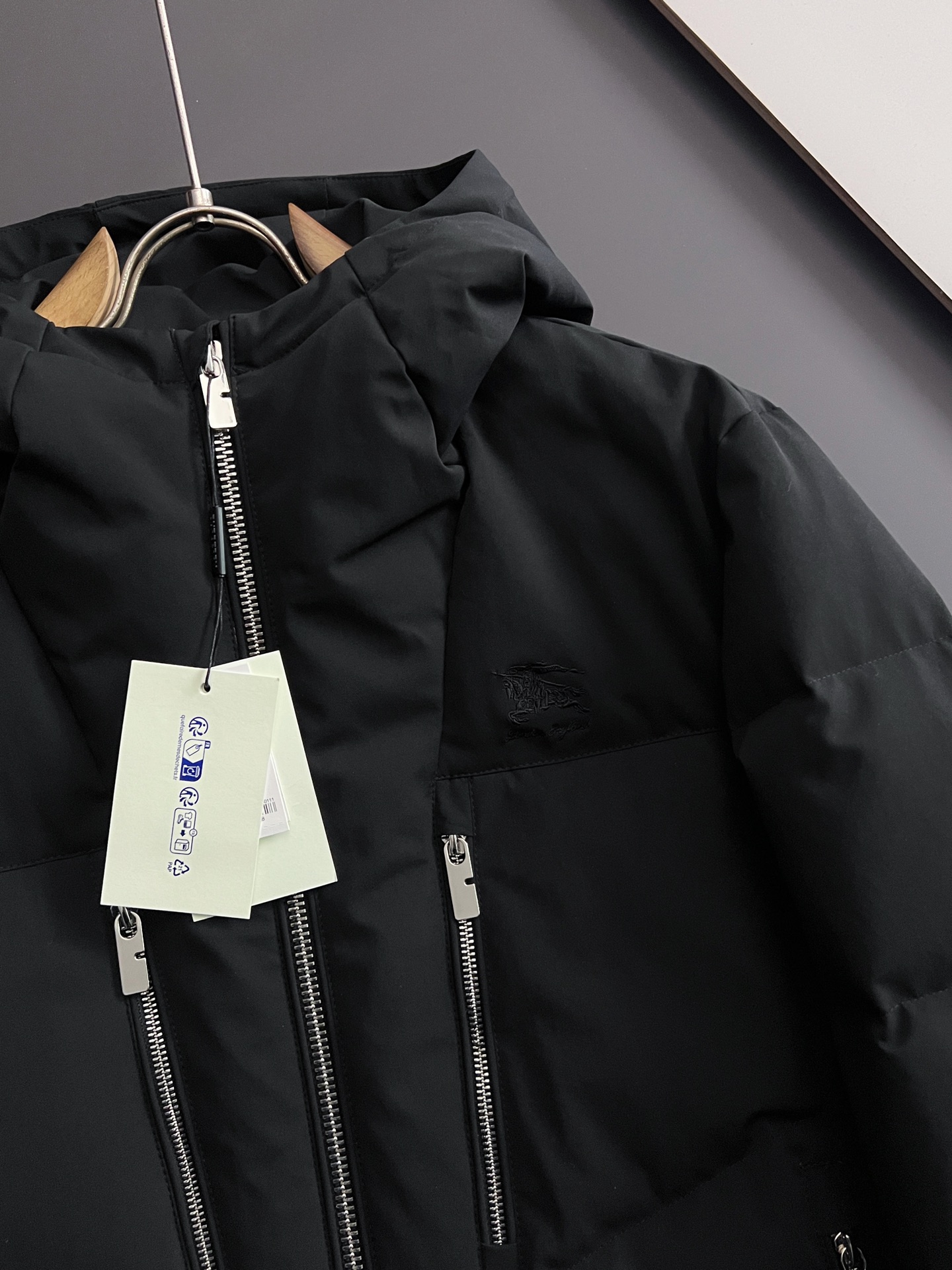 Burberry Down Jacket White Duck Down