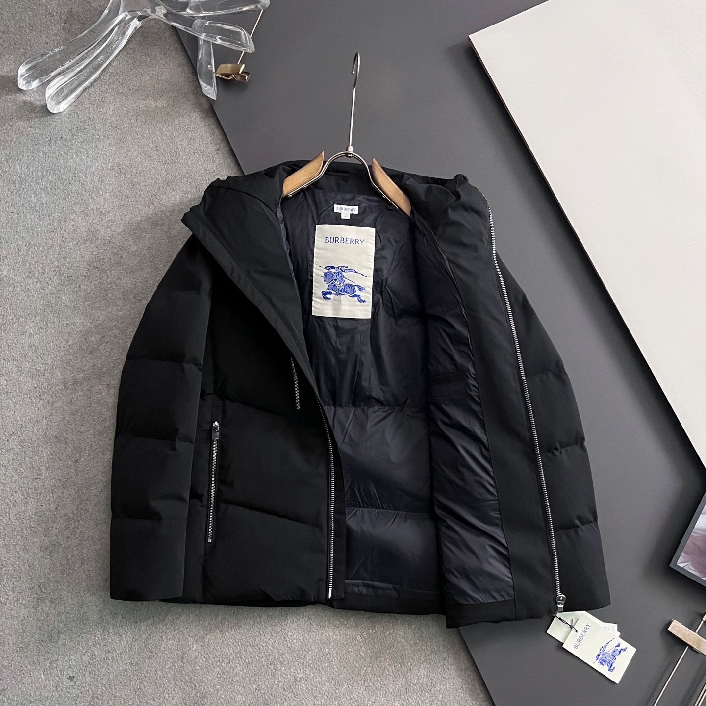 Burberry Down Jacket White Duck Down