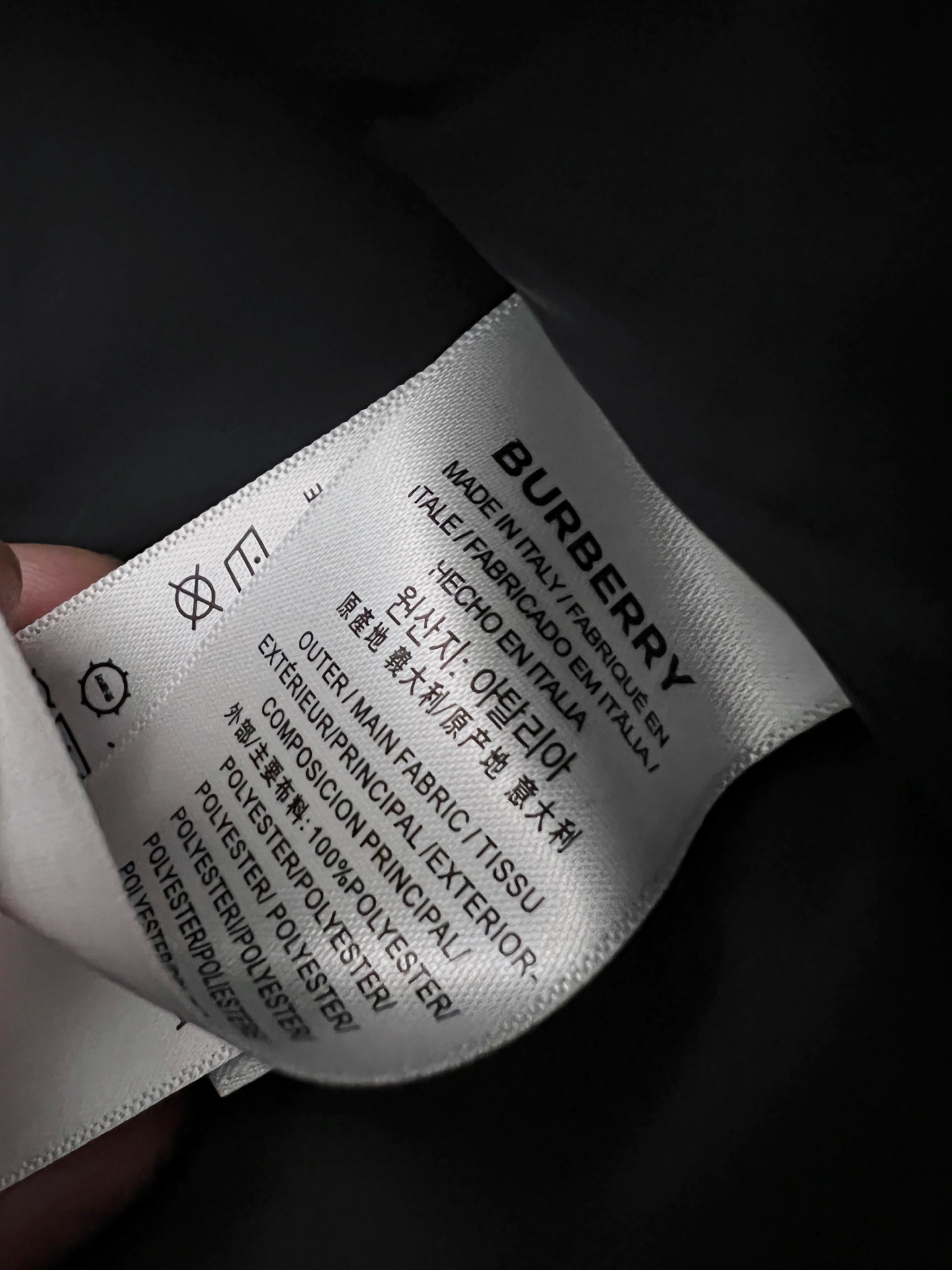 Burberry Down Jacket White Duck Down